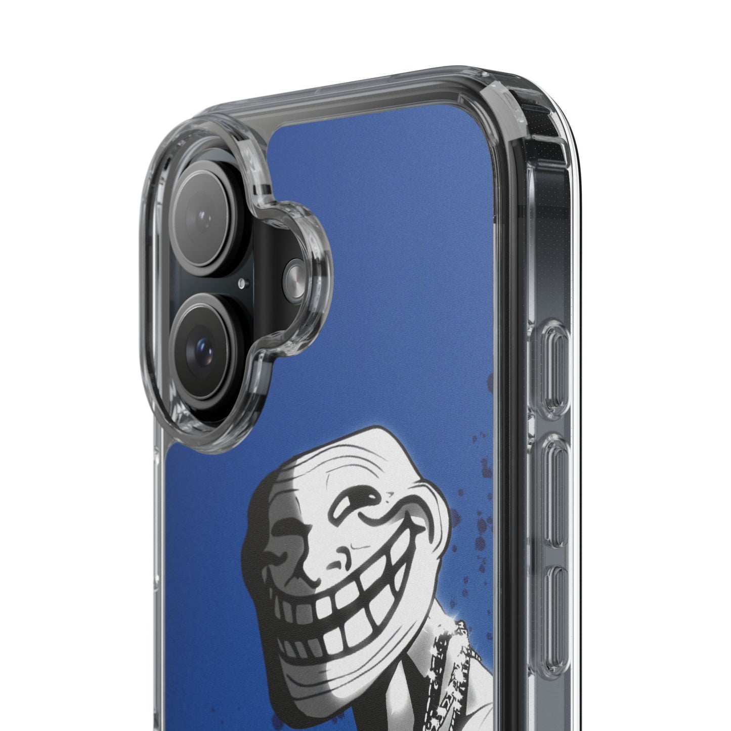TROLL Clear Cases with Bold Graphic Design, Awesome Phone Accessories, Unique Gifts, Cartoon Phone Covers, Trendy Tech Gear