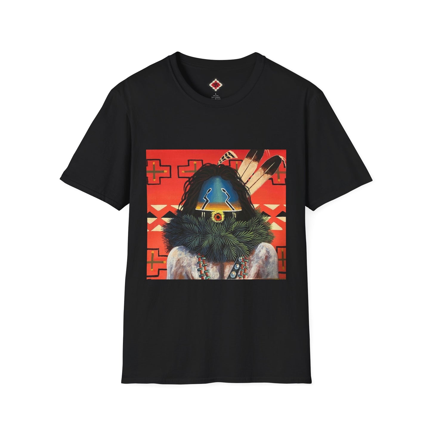 Yei Cultural Art T-Shirt | Unisex, Artistic Tee, Unique Design, Boho Fashion, Vintage Style, Gift for Her/Him