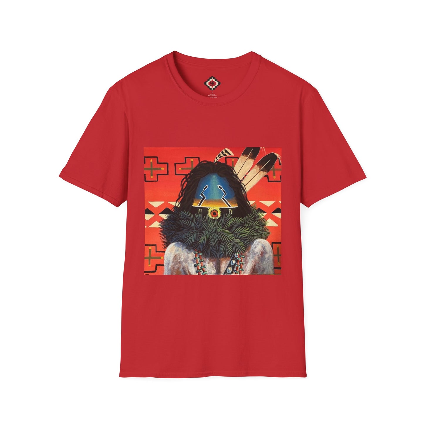 Yei Cultural Art T-Shirt | Unisex, Artistic Tee, Unique Design, Boho Fashion, Vintage Style, Gift for Her/Him