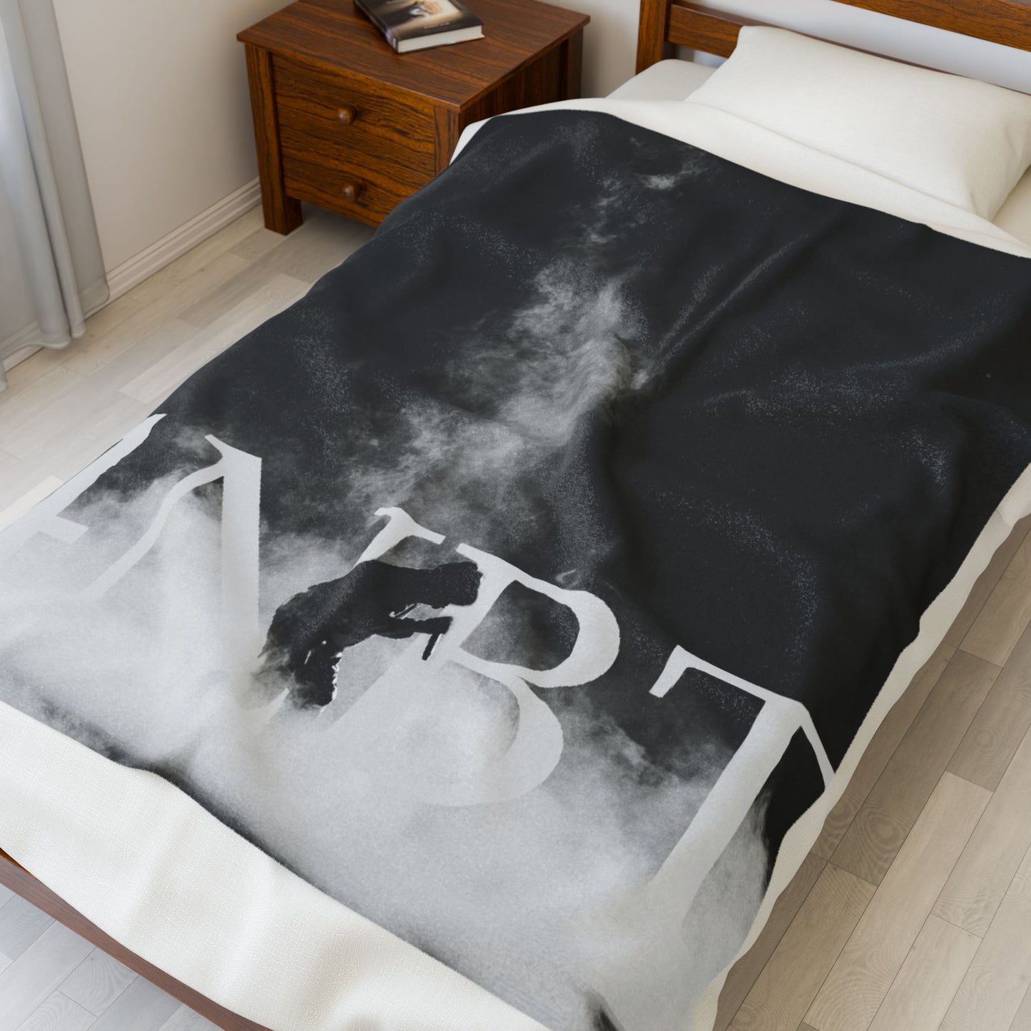 4NBT Cozy Velveteen Plush Blanket - Perfect for Home Decor, Gift for Him/Her, Snuggle Nights, Cold Weather, or Any Occasion