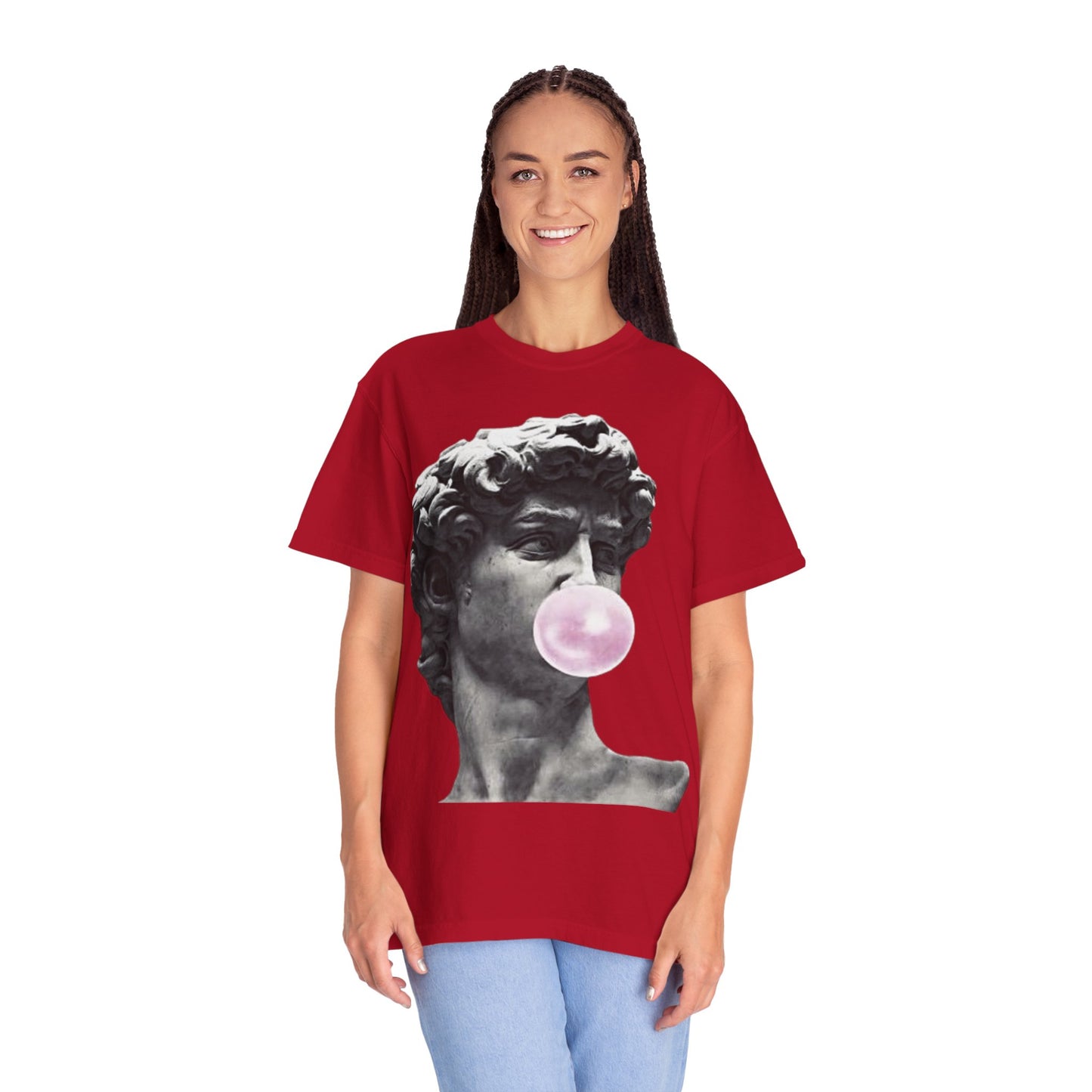 @ye Bubblegum David T-Shirt | Trendy Unisex Tee, Art-Inspired Shirt, Casual Summer Wear, Gift for Art Lovers i
