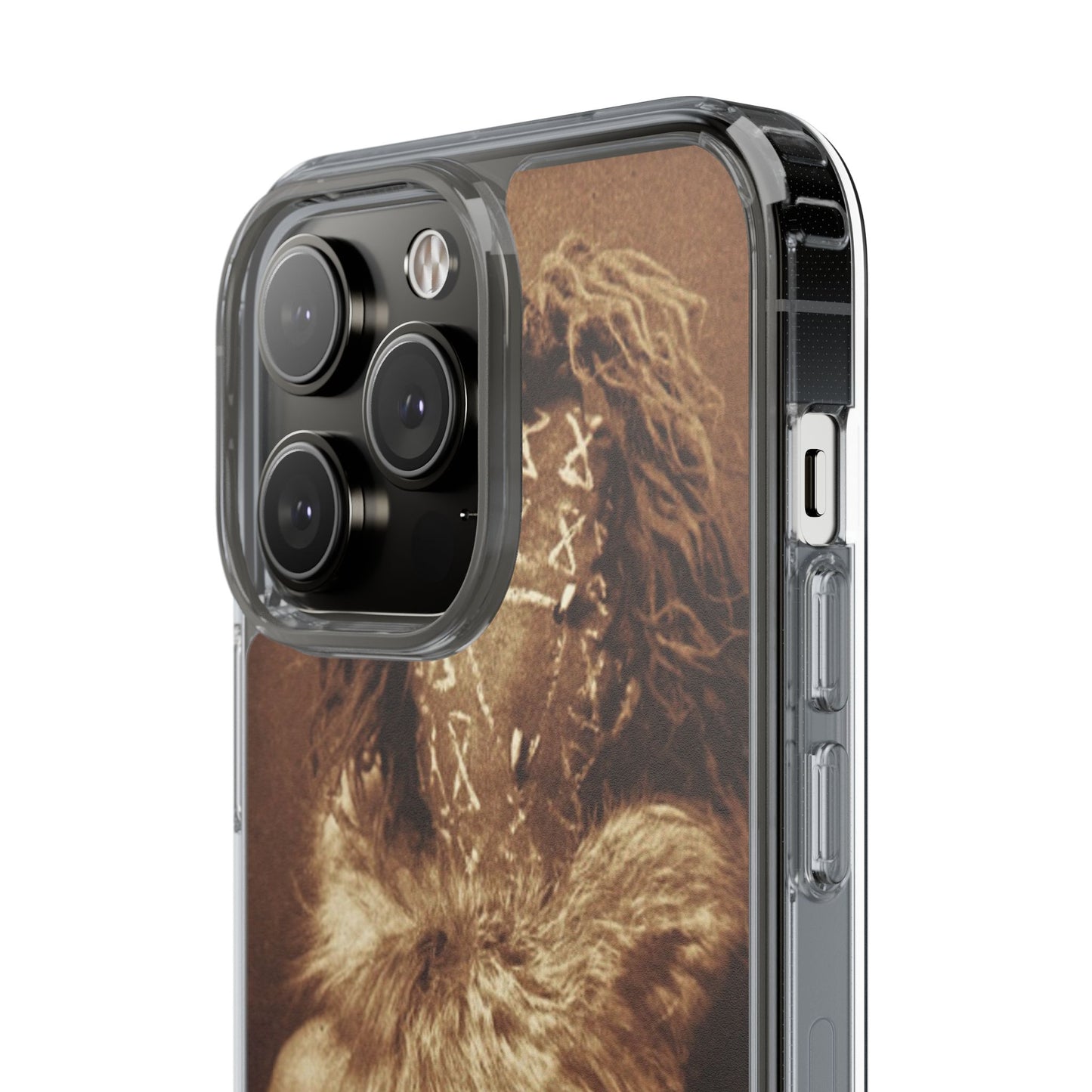 Yei Artistic Clear Phone Case for Unique Expression, Phone Accessories, Nature Lovers, Boho Style, Gift for Him/Her