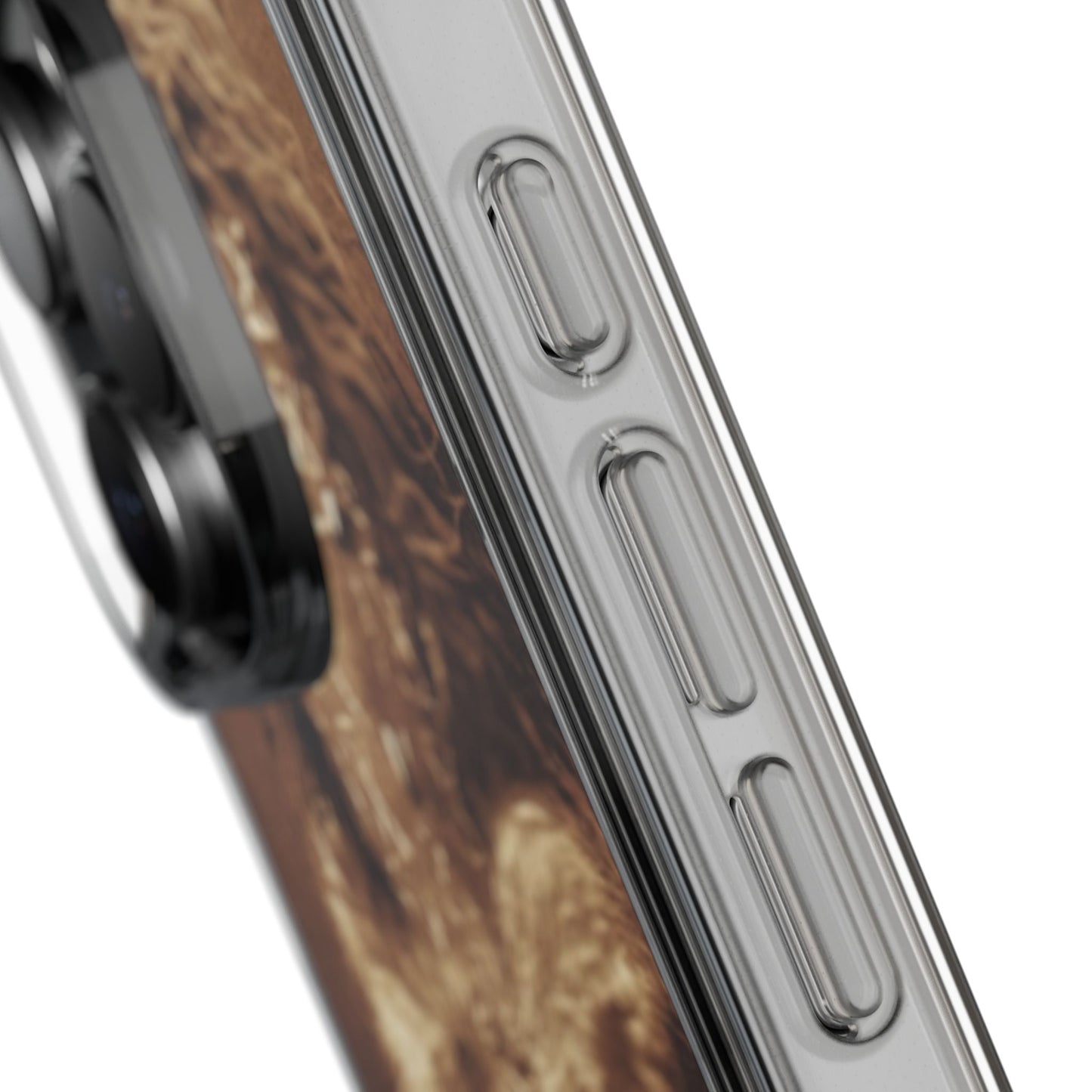Yei Artistic Clear Phone Case for Unique Expression, Phone Accessories, Nature Lovers, Boho Style, Gift for Him/Her