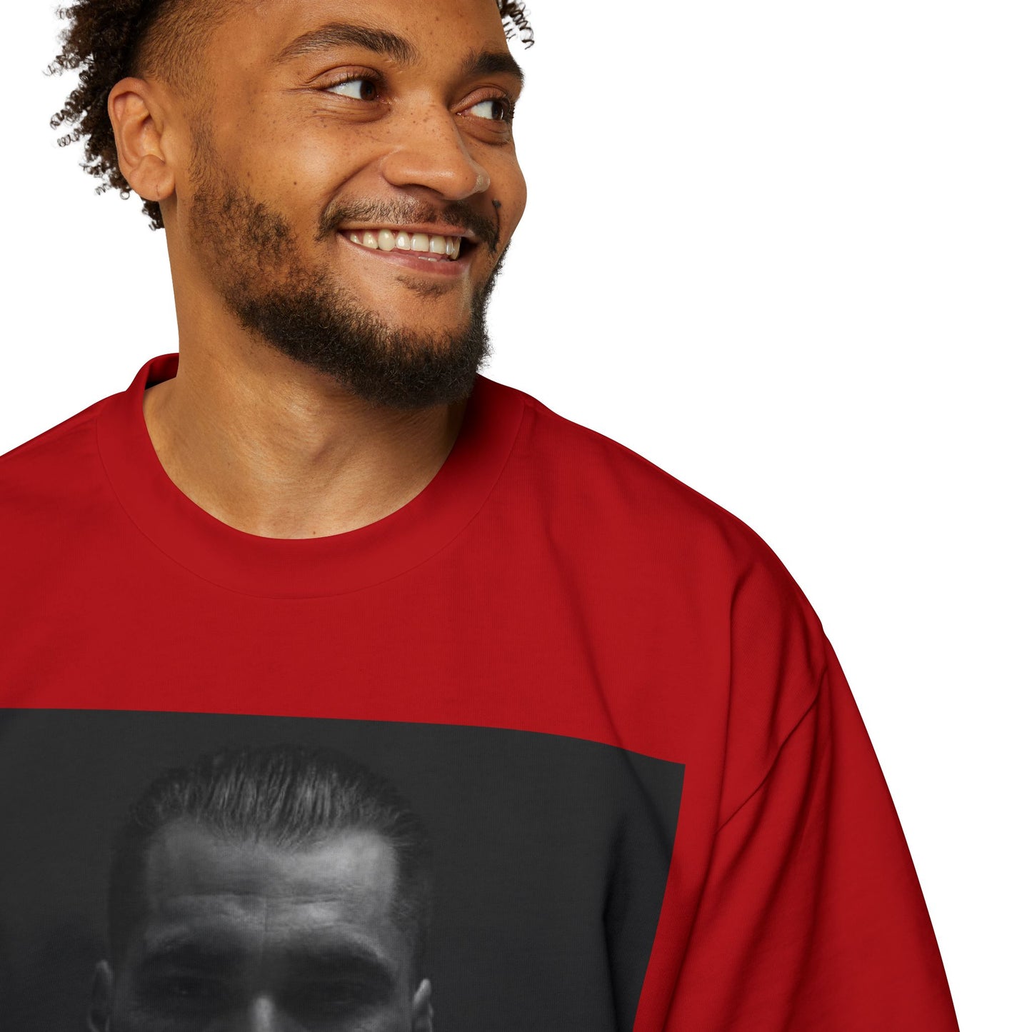 GIGA Stylish Men's Oversized Tee for Comfort Lovers, Casual Wear, Street Style, Gift for Him, Trendy Tee with Gigachad Design