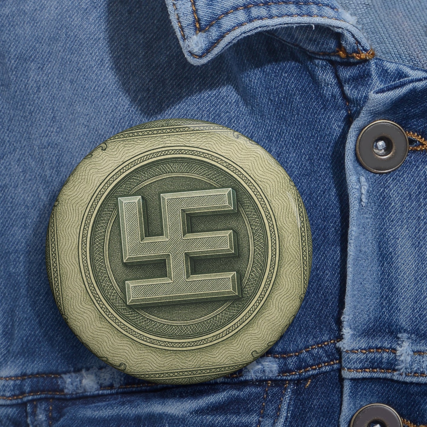 Swasticoin Custom Pin Buttons - Personalized Flair for Jackets, Bags, Gifts, Party Favors, Collectibles