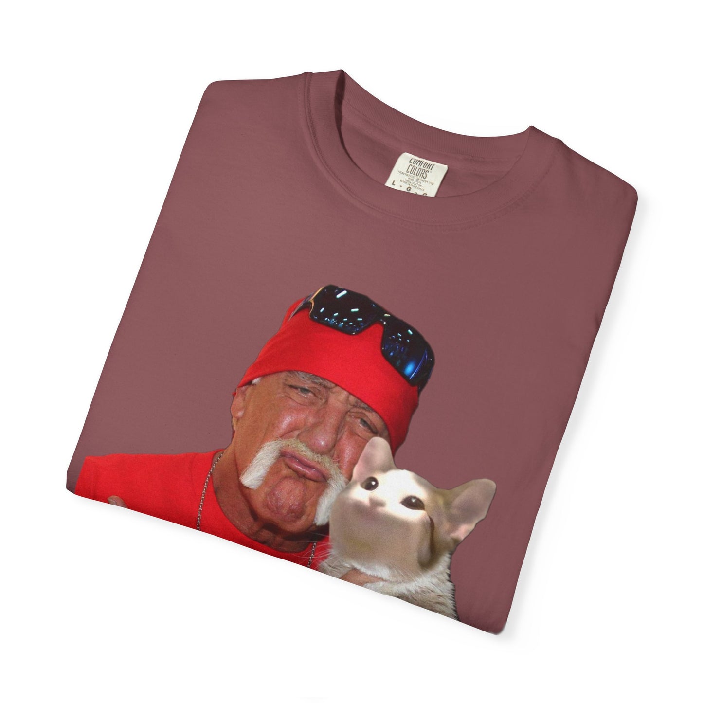 POPCAT Hilarious Unisex T-Shirt: Perfect for Dads, Pet Lovers, Gifts, Funny Apparel, Casual Wear, Cat Lovers