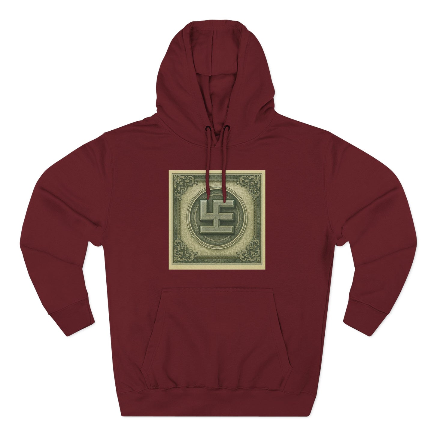Swasticoin Cozy Three-Panel Fleece Hoodie - Ideal for Casual Days, Layering, and Gift Giving | Perfect for Home, Travel, and Outdoor Use