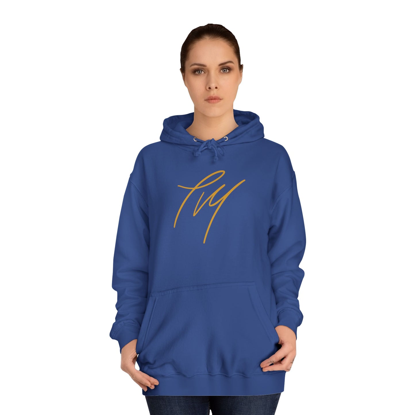 Trench Merch TM Stylish Crown Pull Over Hoodie - Perfect for Students, Campus Wear, Cozy Gifts, Unisex Sweatshirt, Trendy Apparel for Graduates