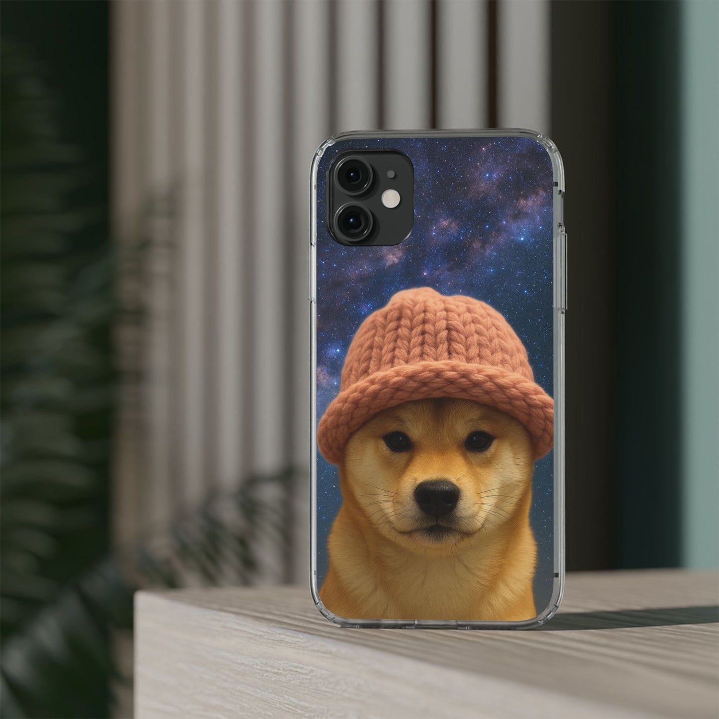 WIF Lovers Clear Phone Case, Cute Phone Cover for Animal Lovers, Pet Gift, Trendy Smartphone Accessory, Unique Dog Case