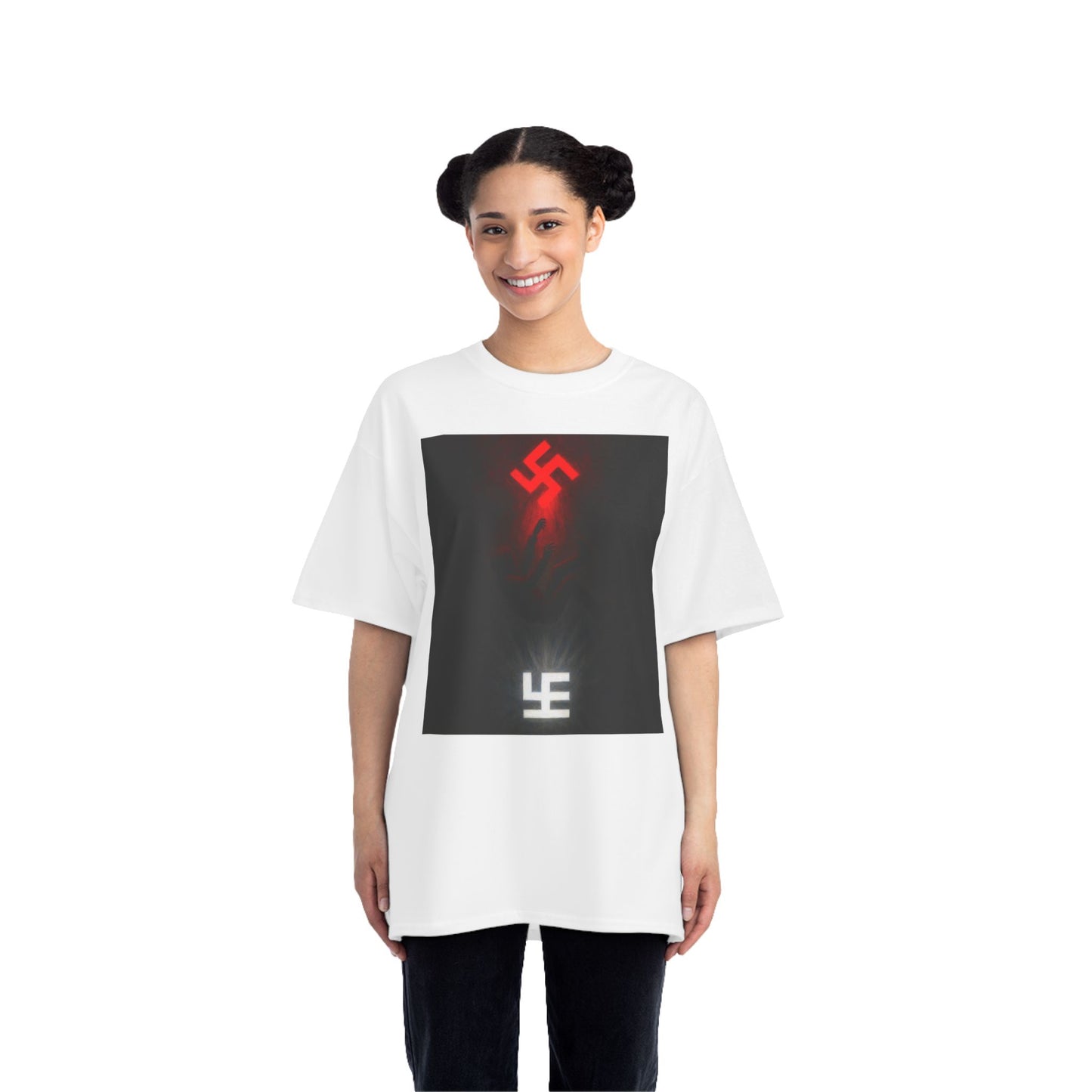 Swasticoin Graphic Short-Sleeve T-Shirt, Statement Tee, Casual Wear, Unique Gift, Streetwear, Fashion Tee