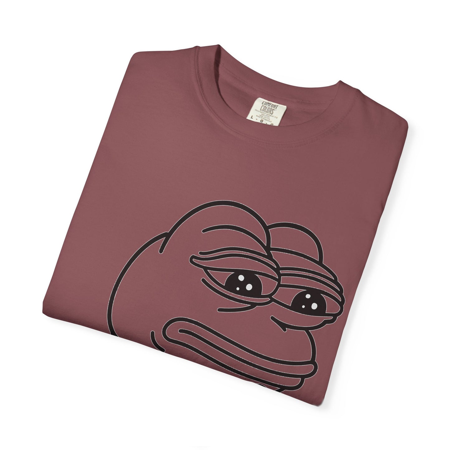 Thoughtful Pepe Unisex T-Shirt, Funny Graphic Tee, Gift for Friends, Casual Wear, Meme Inspired Fashion
