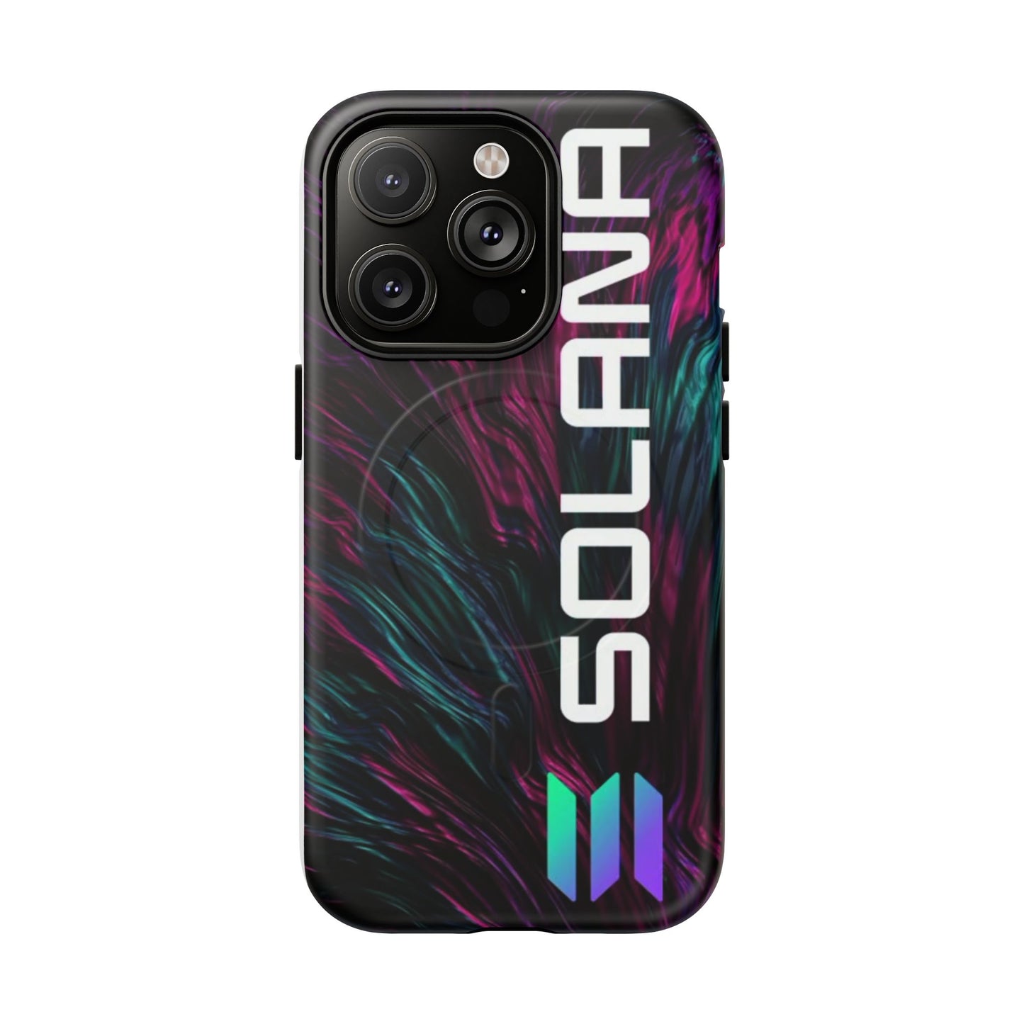 Solana Tough Magnetic Phone Case | Stylish Protection, Unique Art, Gift for Tech Lovers, Phone Accessory, Modern Design