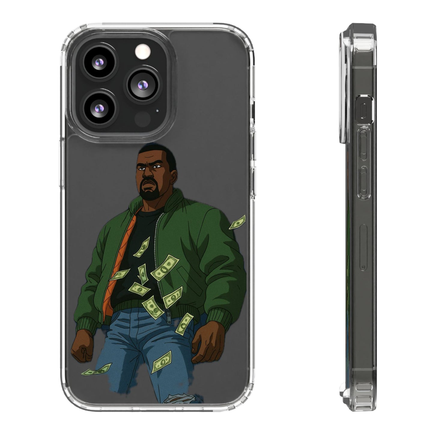 Ye Clear Cases for Unique Style, Phone Accessories, Gift for Him, Customized Phone Case, Geeky Accessories