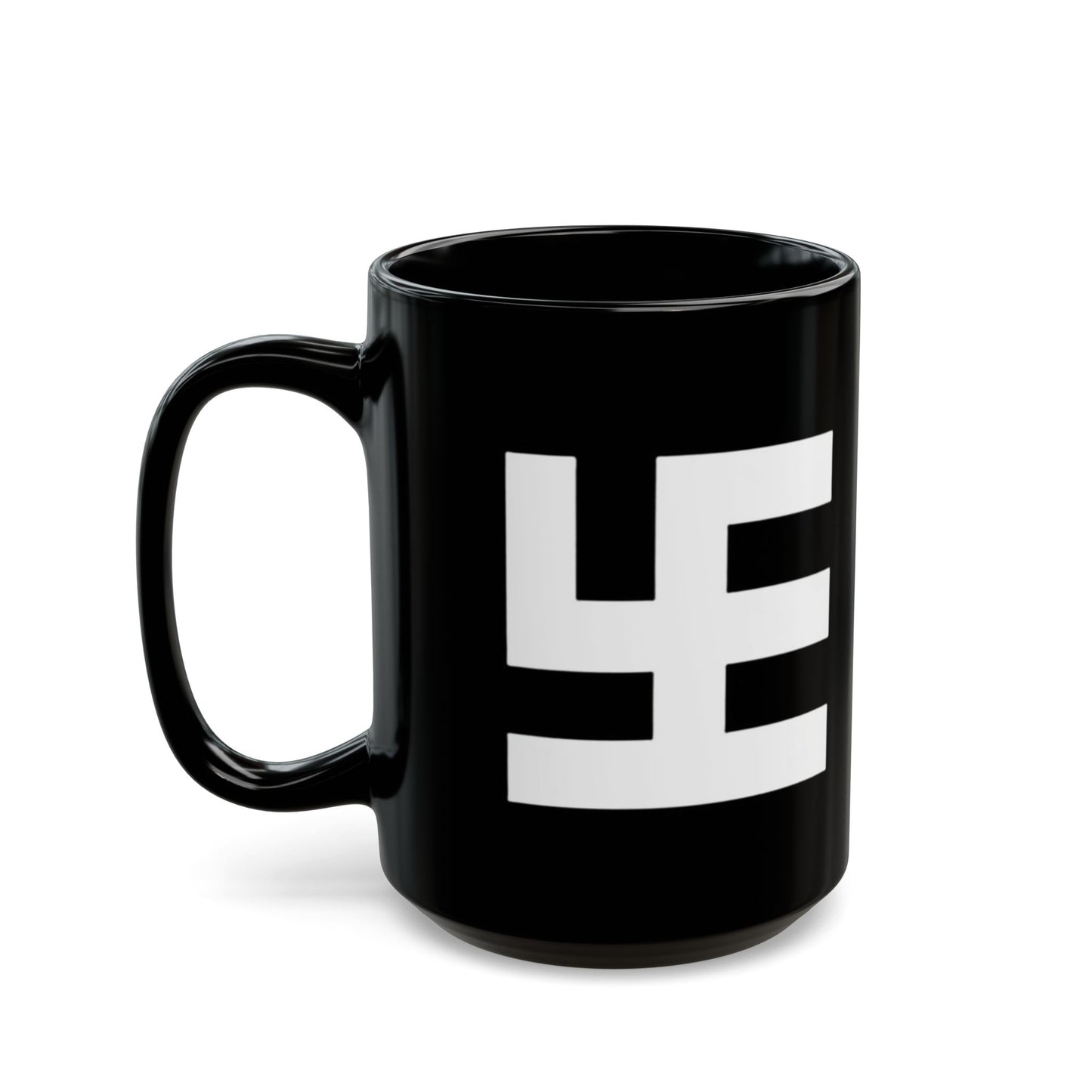 Swasticoin Modern Black Mug