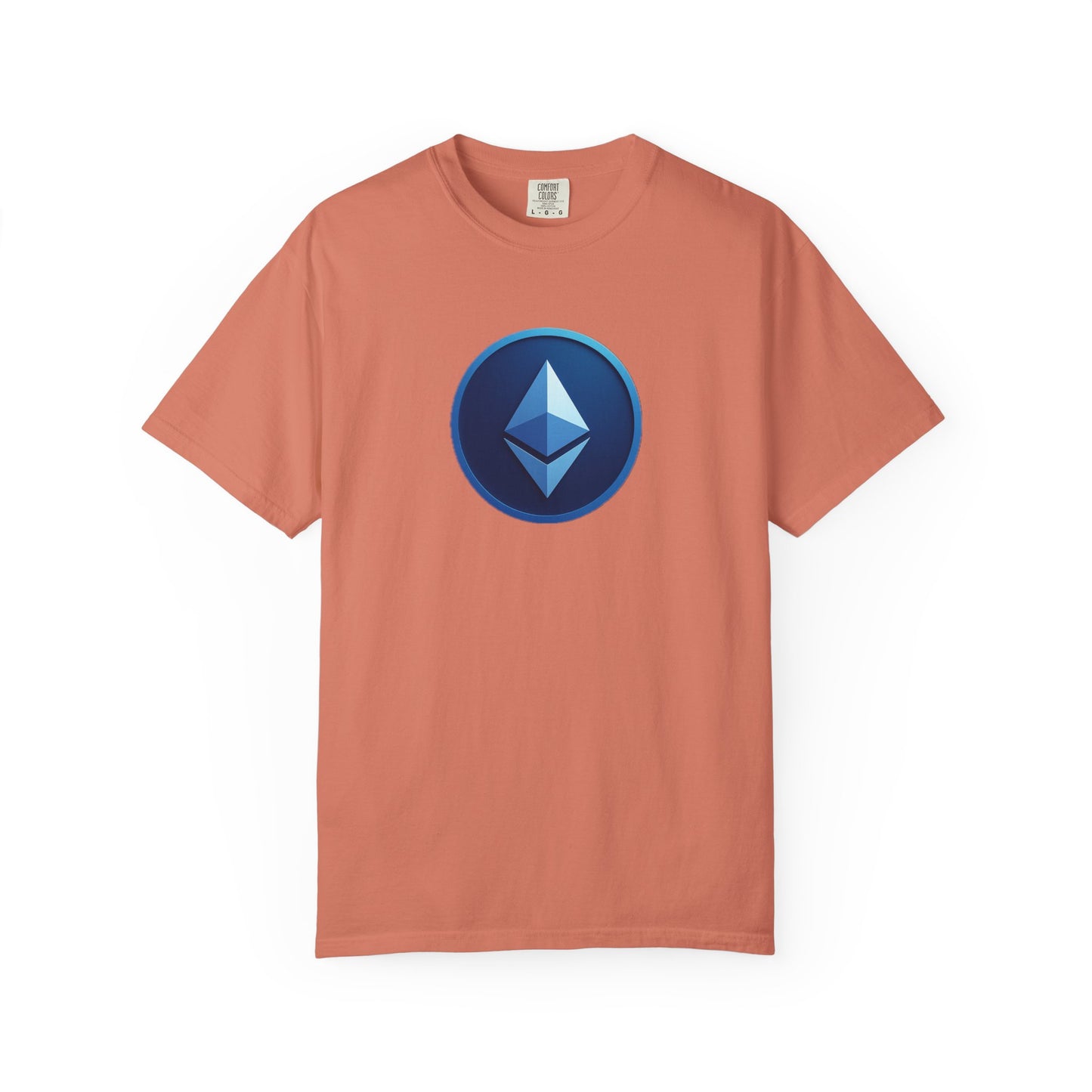 Ethereum Graphic T-Shirt, Unisex Casual Tee, Blockchain Apparel, Gamer Shirt, Crypto Gift, Stylish Streetwear