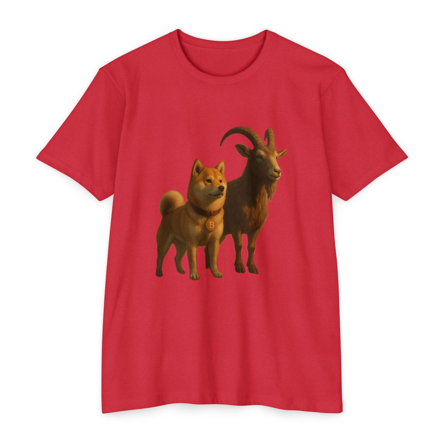GOAT T-Shirt, Unisex T-Shirt, Pet Lover Gift, Animal-Themed Apparel, Fun Casual Wear, Unique Graphic Tee