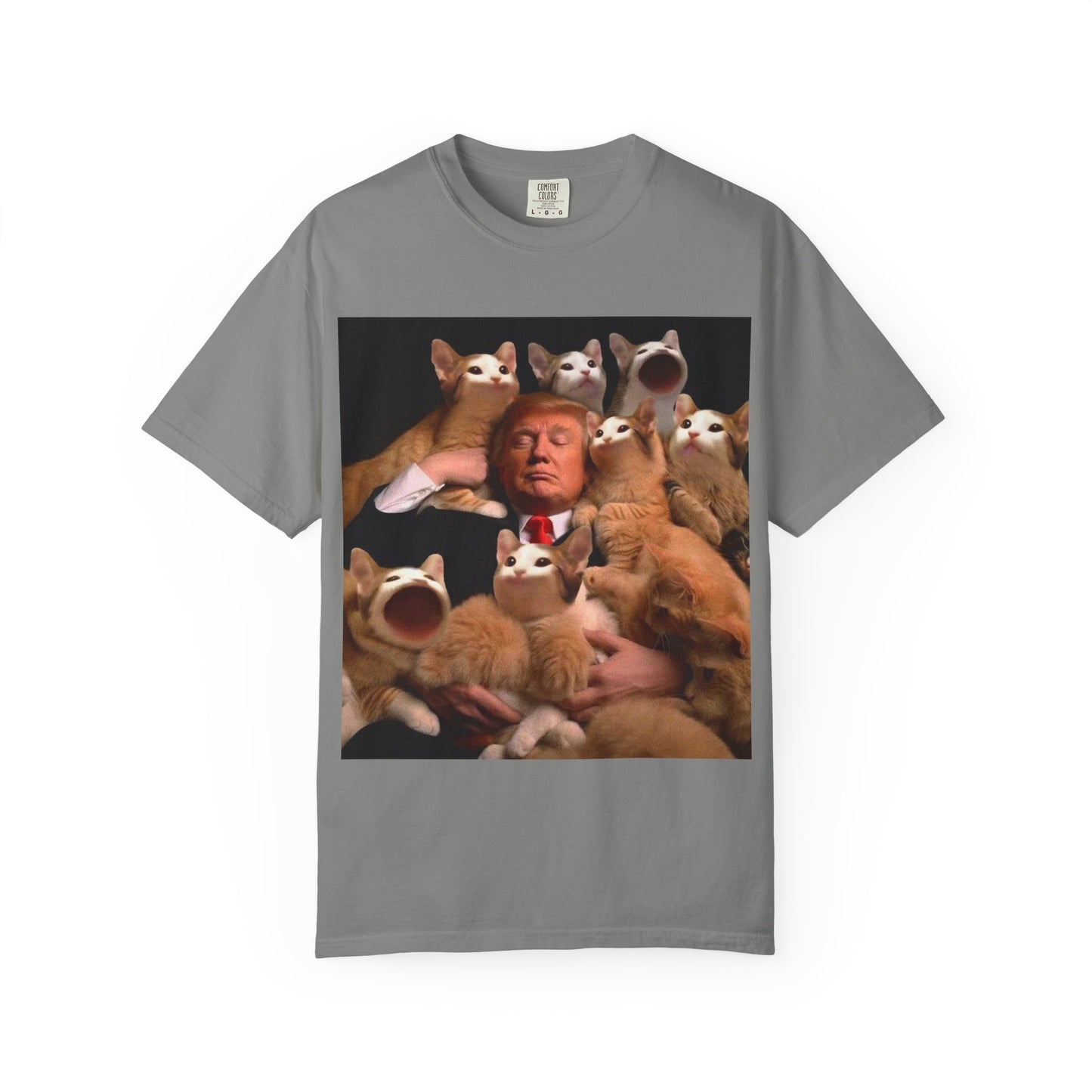POPCAT Chaos Unisex T-Shirt, Fun Pet Lover Tee, Humor Shirt for Dog Owners, Gift for Dog Lovers, Quirky Graphic Tee