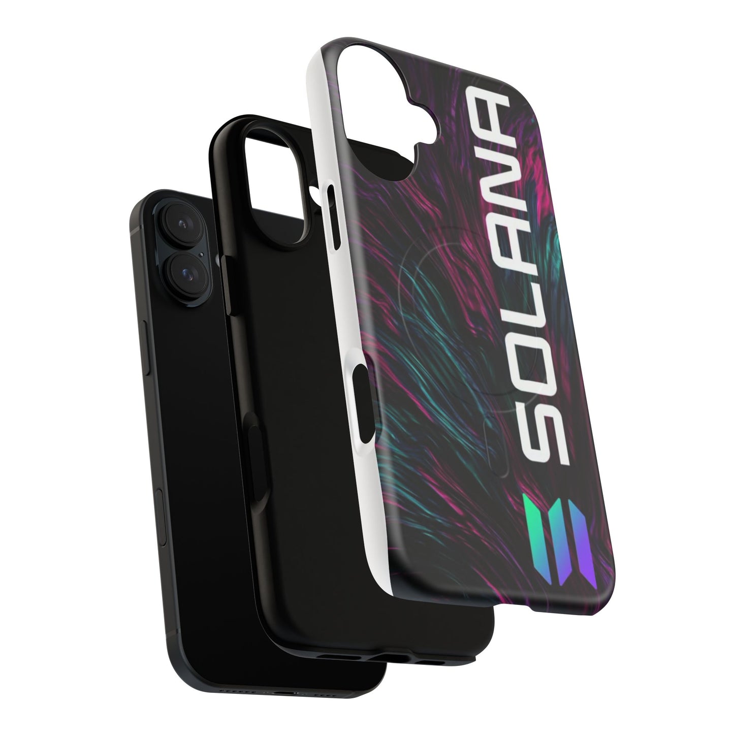 Solana Tough Magnetic Phone Case | Stylish Protection, Unique Art, Gift for Tech Lovers, Phone Accessory, Modern Design