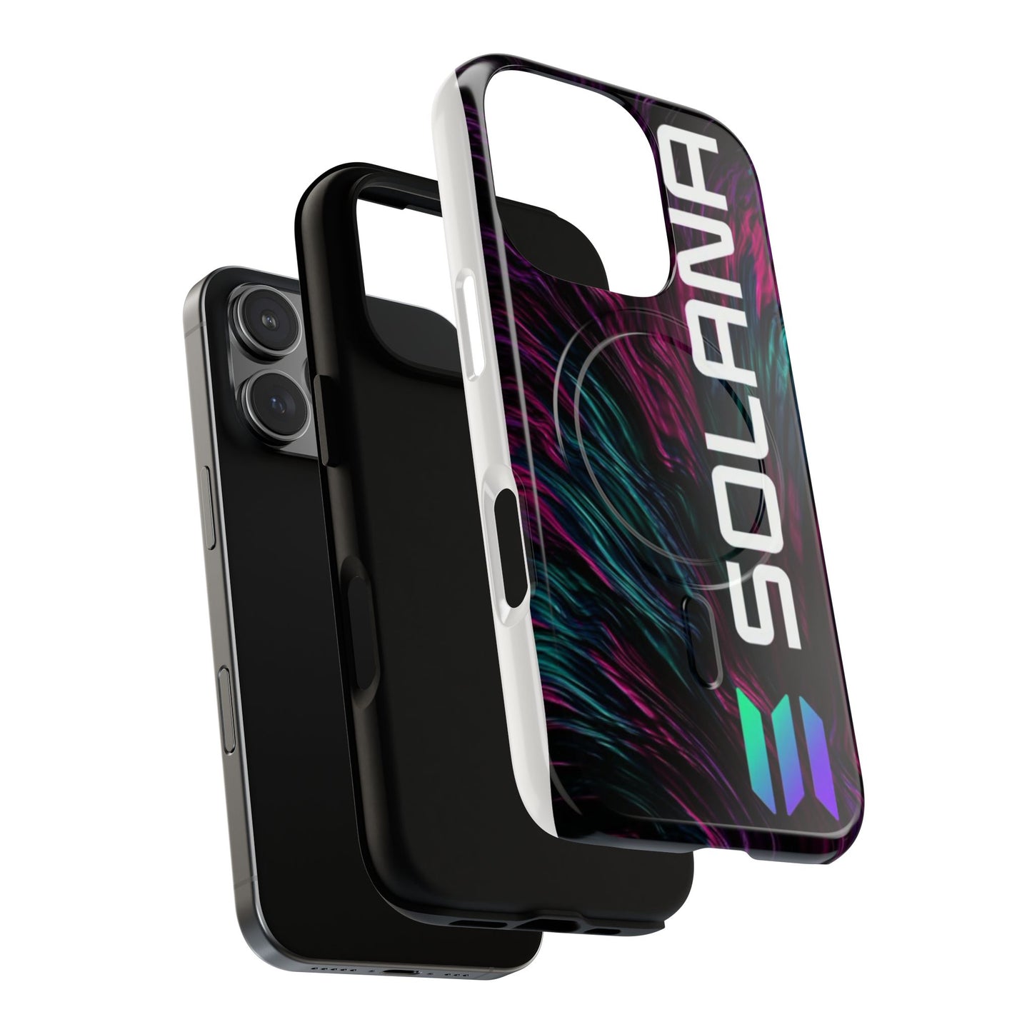 Solana Tough Magnetic Phone Case | Stylish Protection, Unique Art, Gift for Tech Lovers, Phone Accessory, Modern Design