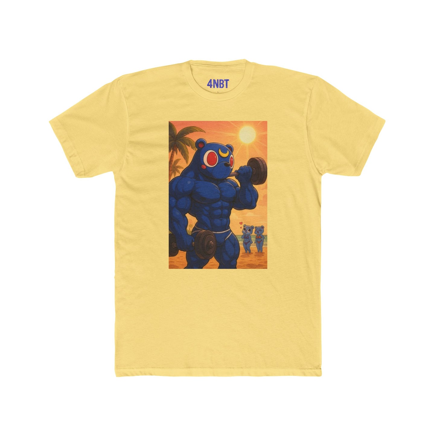 4NBT Stylish Graphic Tee, Fun Summer Shirt, Cool Gift for Him/Her, Casual Everyday Wear, Perfect for Beach Days, Unique Art Design