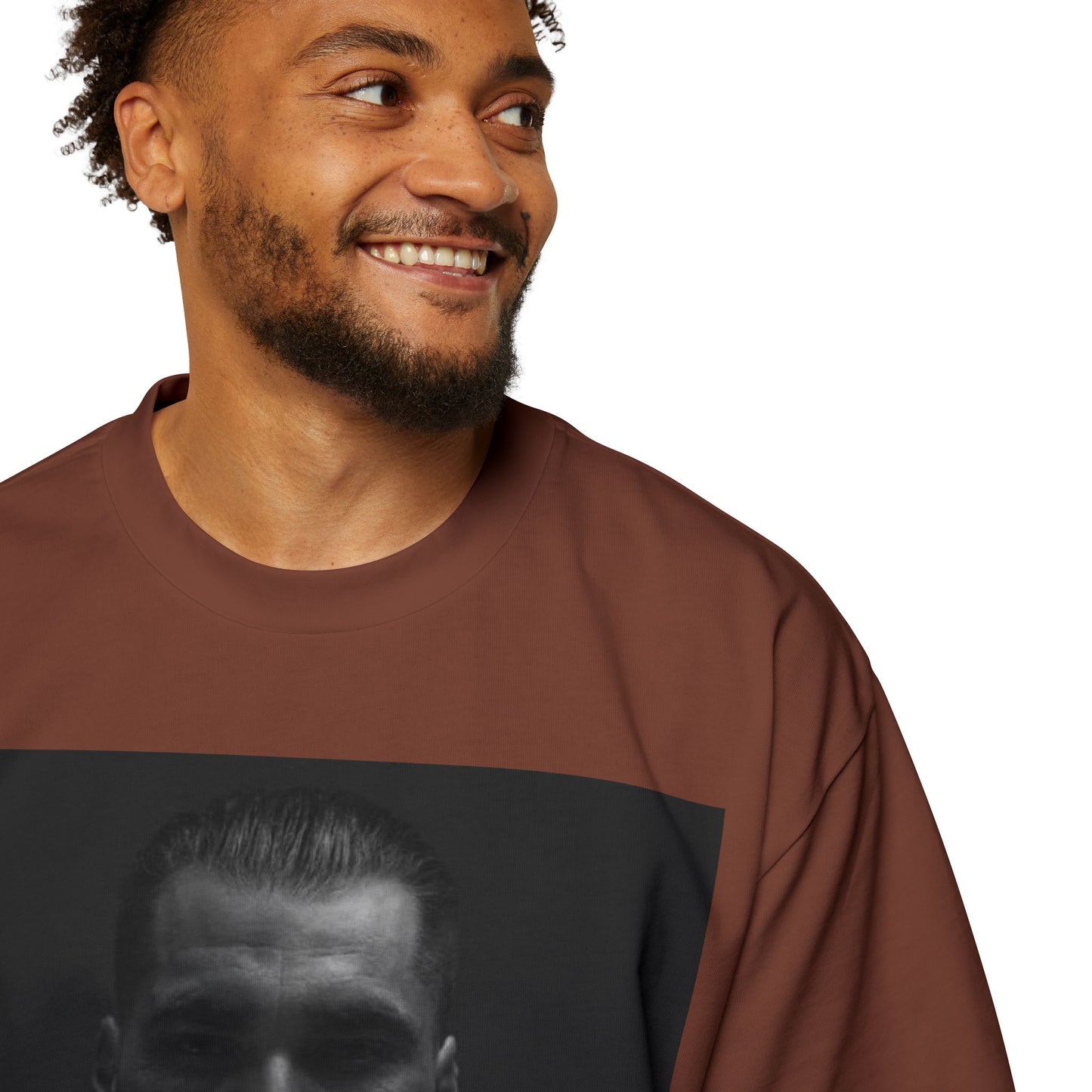 GIGA Stylish Men's Oversized Tee for Comfort Lovers, Casual Wear, Street Style, Gift for Him, Trendy Tee with Gigachad Design