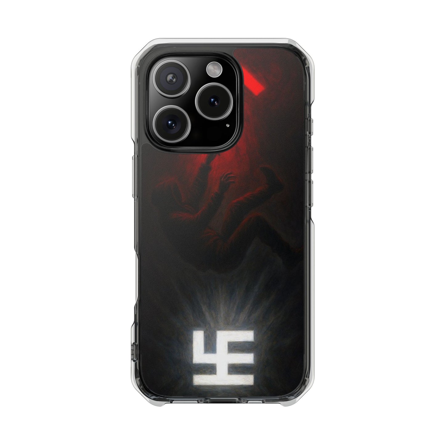 Swasticoin Dynamic Magnetic Phone Case, Unique Design, Rugged Protection, Smartphone Accessories, Personalized Gifts, Tech Enthusiasts