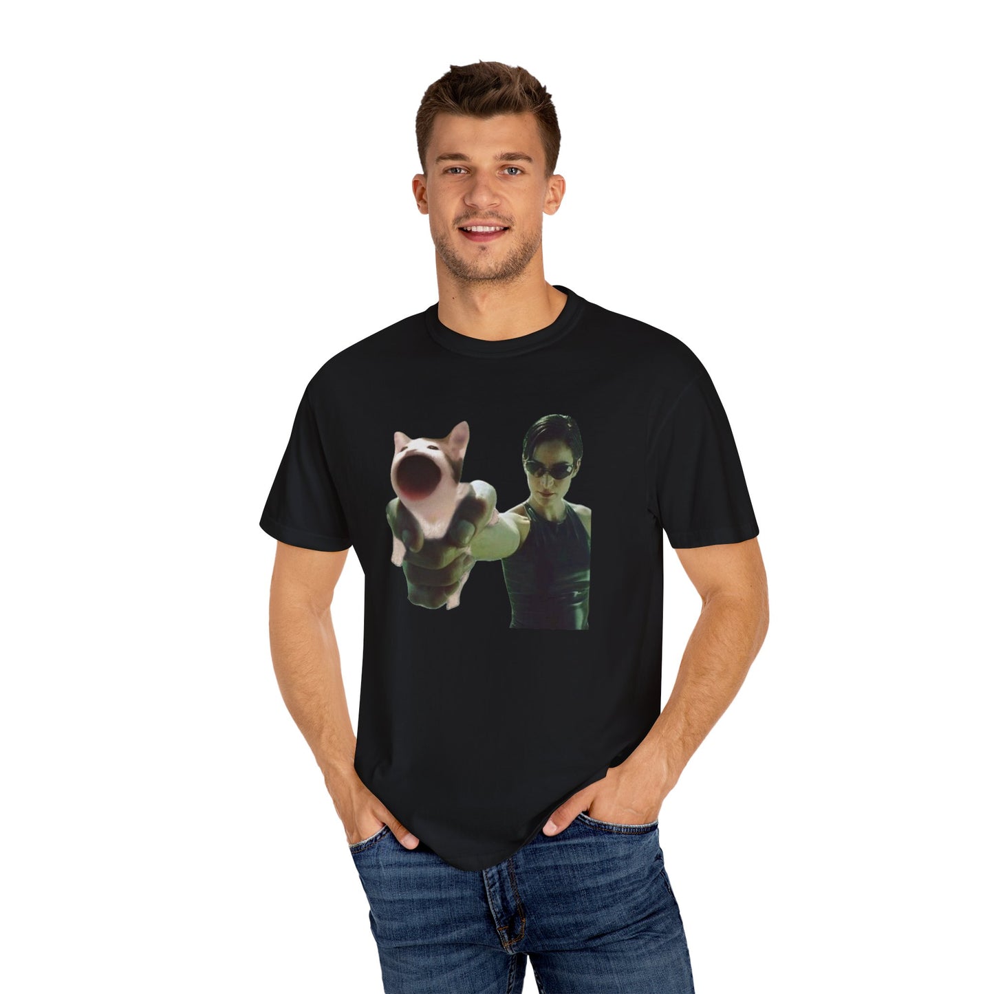 POPCAT Street Style Unisex T-Shirt | Vintage Graphic Tee, Casual Outfit, Gift for Friends, Meme Apparel, Conversation Starter
