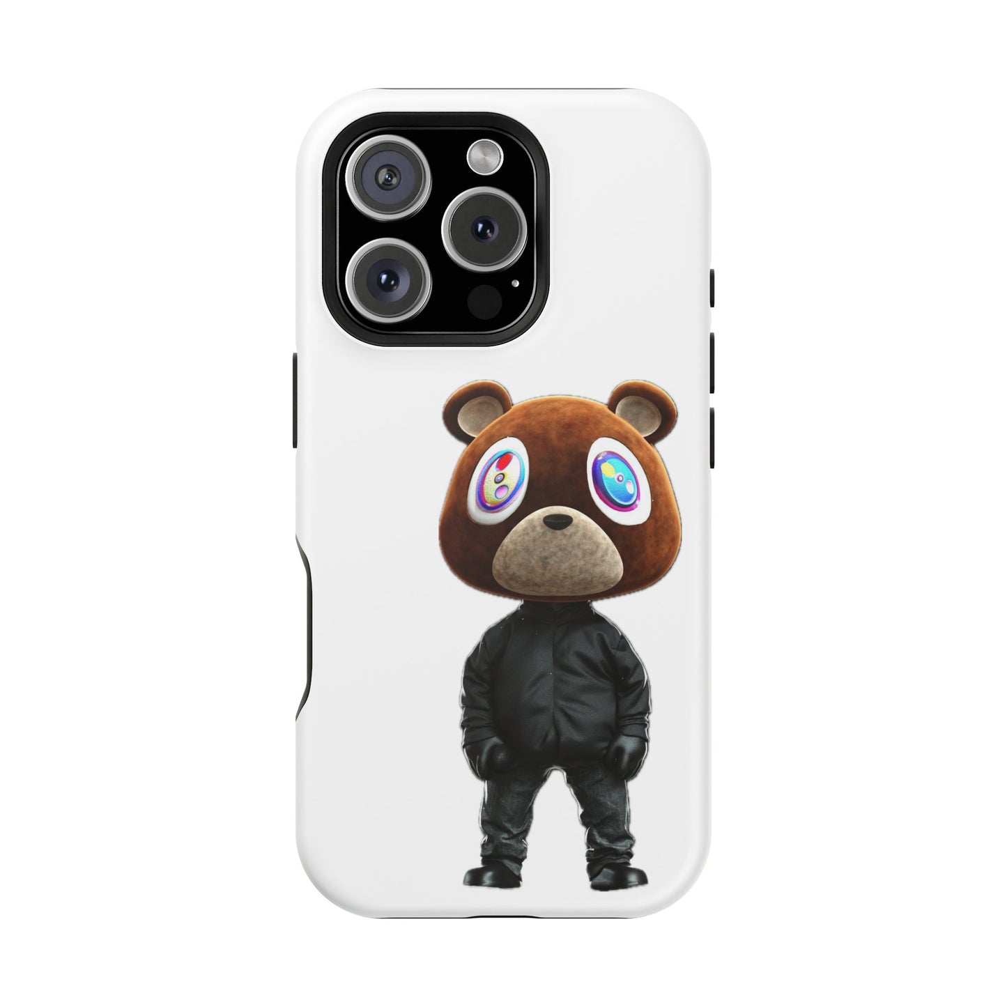 Ye Bear Character Magnetic Phone Cases, Fun Gift, Unique Phone Accessory, Trendy Tech, Personalized Style, Everyday Use