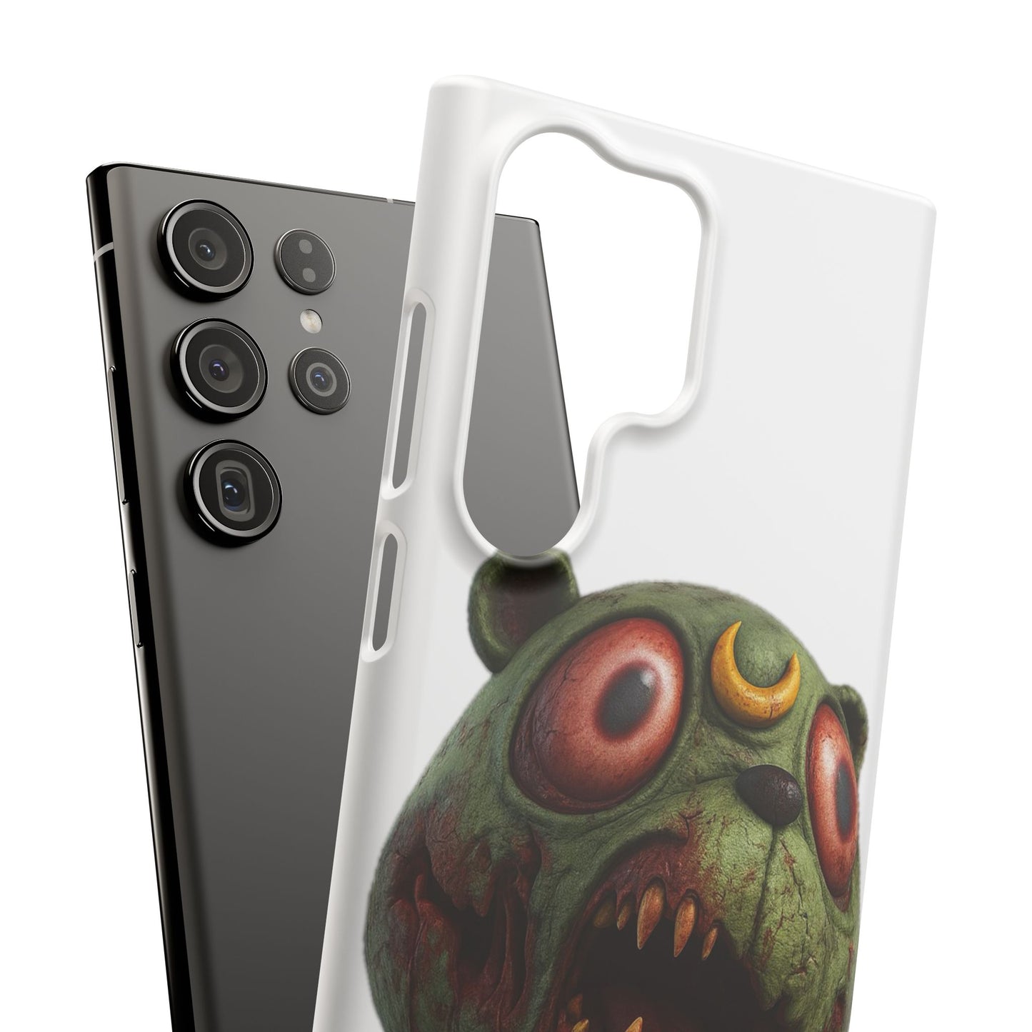 4NBT Zombie Bear Phone Case, Horror Snap Case, Cute but Spooky Accessory, Gift for Halloween, Unique Phone Cover