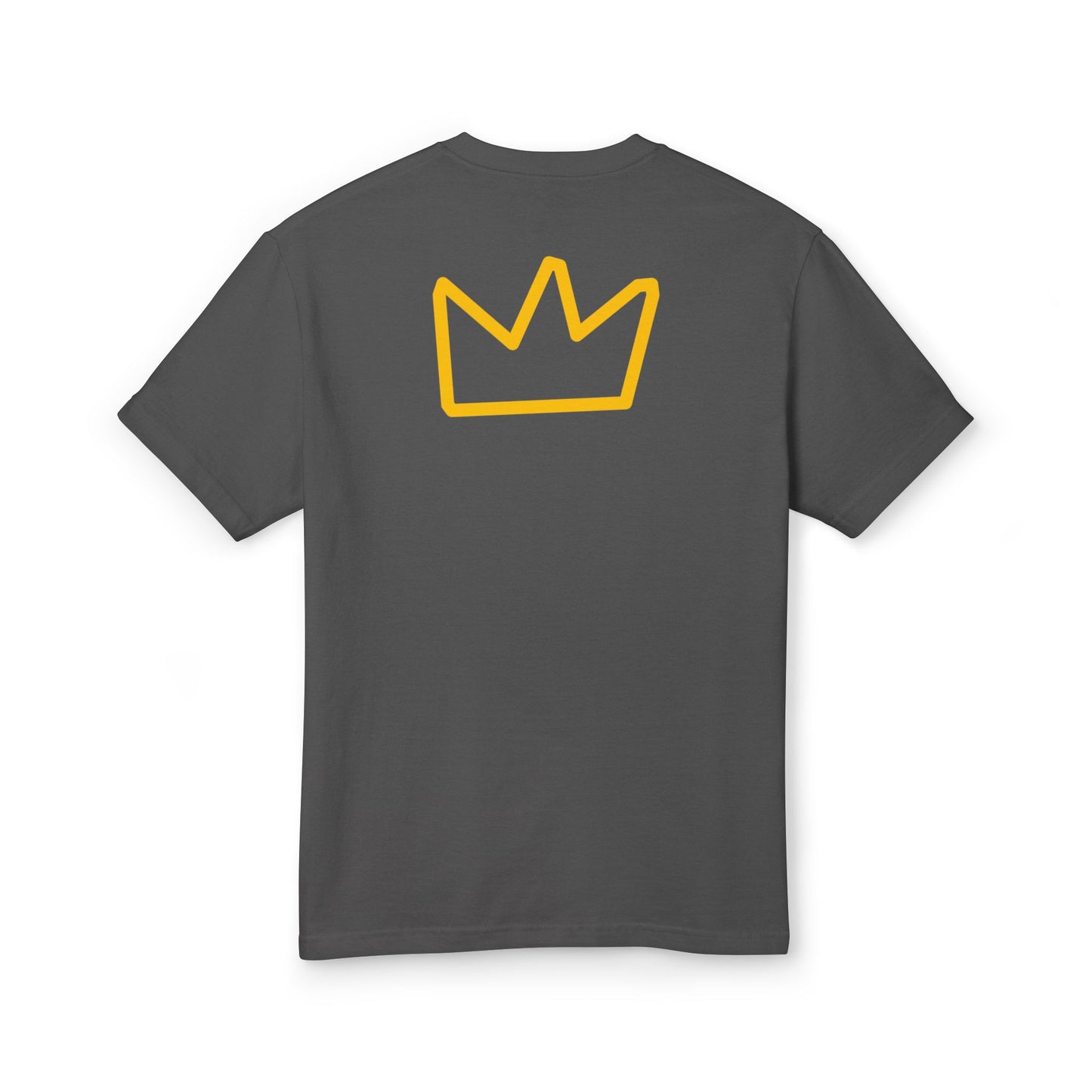 Trench Merch Crown Logo Unisex Heavyweight Cotton Tee, Casual Streetwear Shirt, Gift for Him/Her, Summer Style, Vibrant Graphics Tee