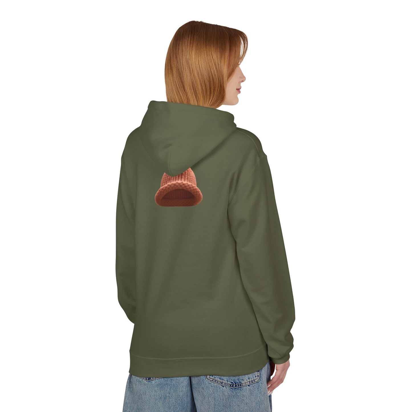 WIF Art Hoodie, Cozy Fleece Pullover for Art Lovers, Unique Gift for Creative Souls, Perfect for Casual Wear, Art-Inspired Fashion