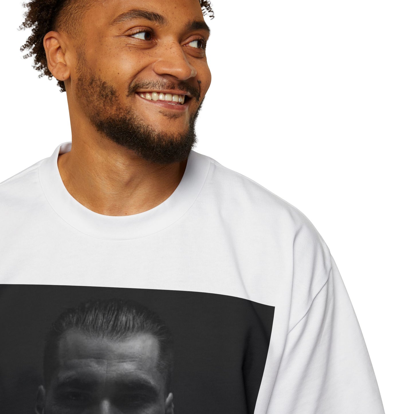 GIGA Stylish Men's Oversized Tee for Comfort Lovers, Casual Wear, Street Style, Gift for Him, Trendy Tee with Gigachad Design