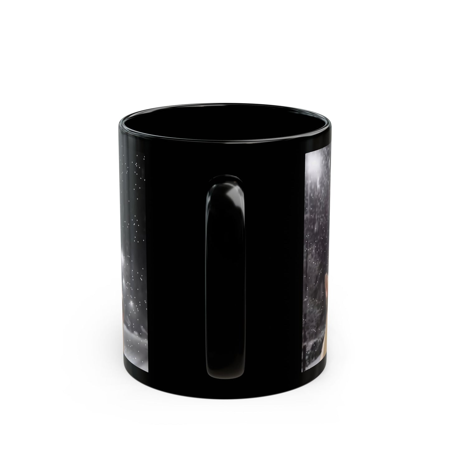 POPCAT Black Mug (11oz, 15oz)