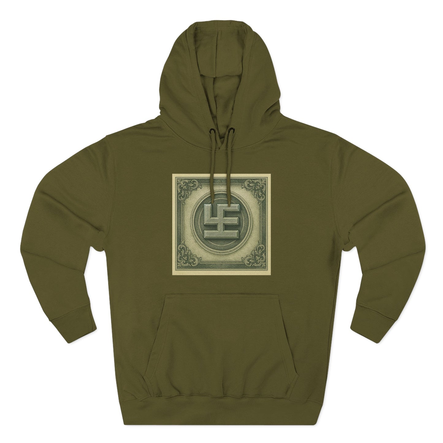 Swasticoin Cozy Three-Panel Fleece Hoodie - Ideal for Casual Days, Layering, and Gift Giving | Perfect for Home, Travel, and Outdoor Use