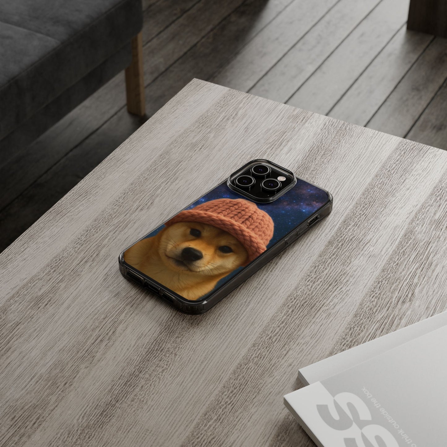 WIF Lovers Clear Phone Case, Cute Phone Cover for Animal Lovers, Pet Gift, Trendy Smartphone Accessory, Unique Dog Case
