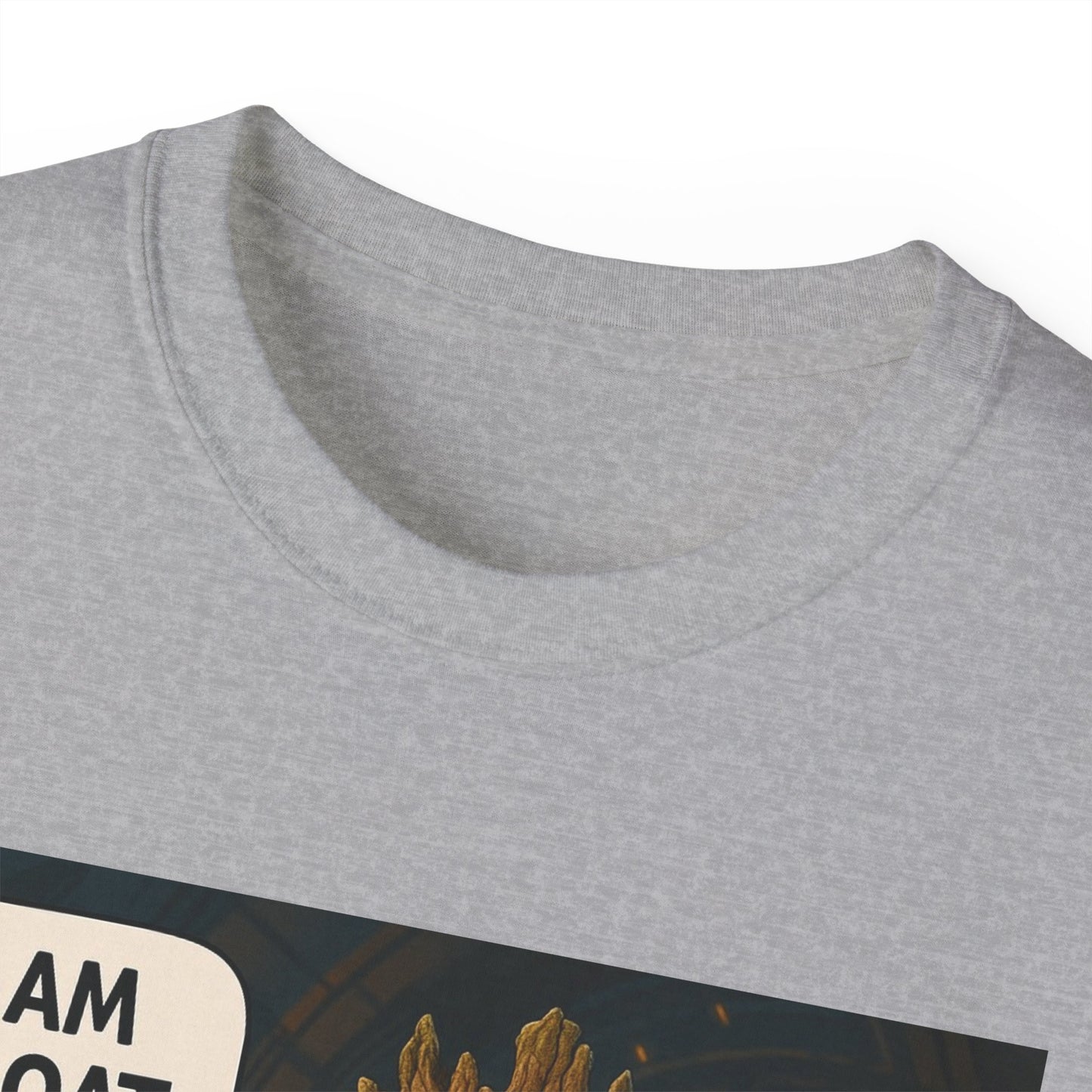 Goat Graphic Tee for Fans of Humor, Perfect Gift for Birthdays, Casual Wear, Geeky Apparel, I AM GOAT Theme