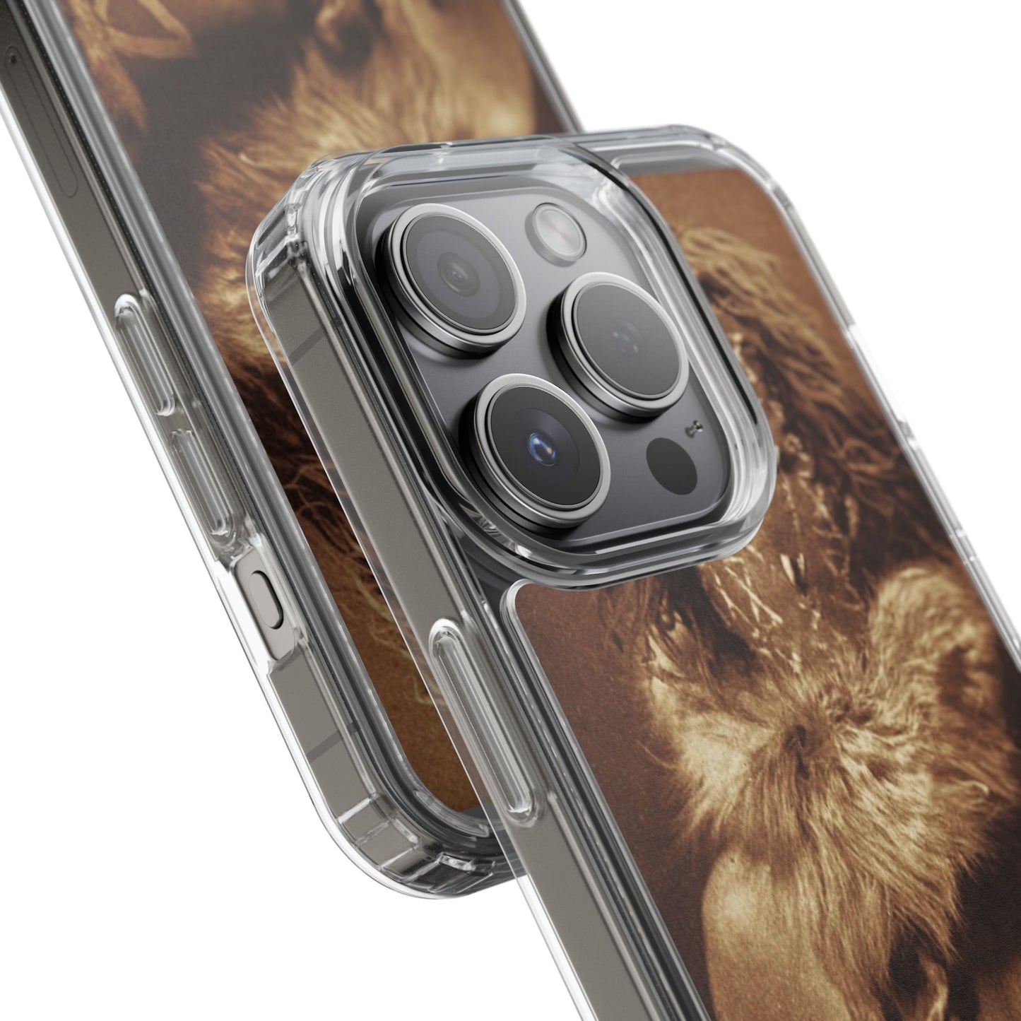 Yei Artistic Clear Phone Case for Unique Expression, Phone Accessories, Nature Lovers, Boho Style, Gift for Him/Her