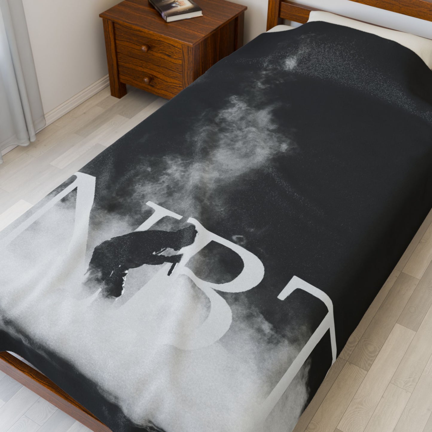4NBT Cozy Velveteen Plush Blanket - Perfect for Home Decor, Gift for Him/Her, Snuggle Nights, Cold Weather, or Any Occasion