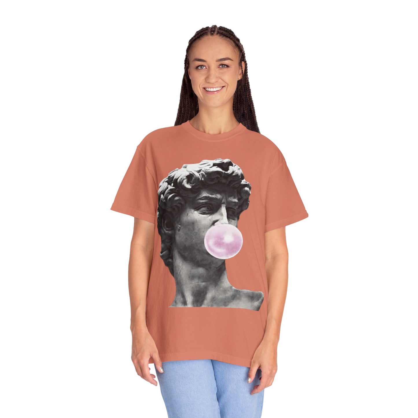 @ye Bubblegum David T-Shirt | Trendy Unisex Tee, Art-Inspired Shirt, Casual Summer Wear, Gift for Art Lovers i