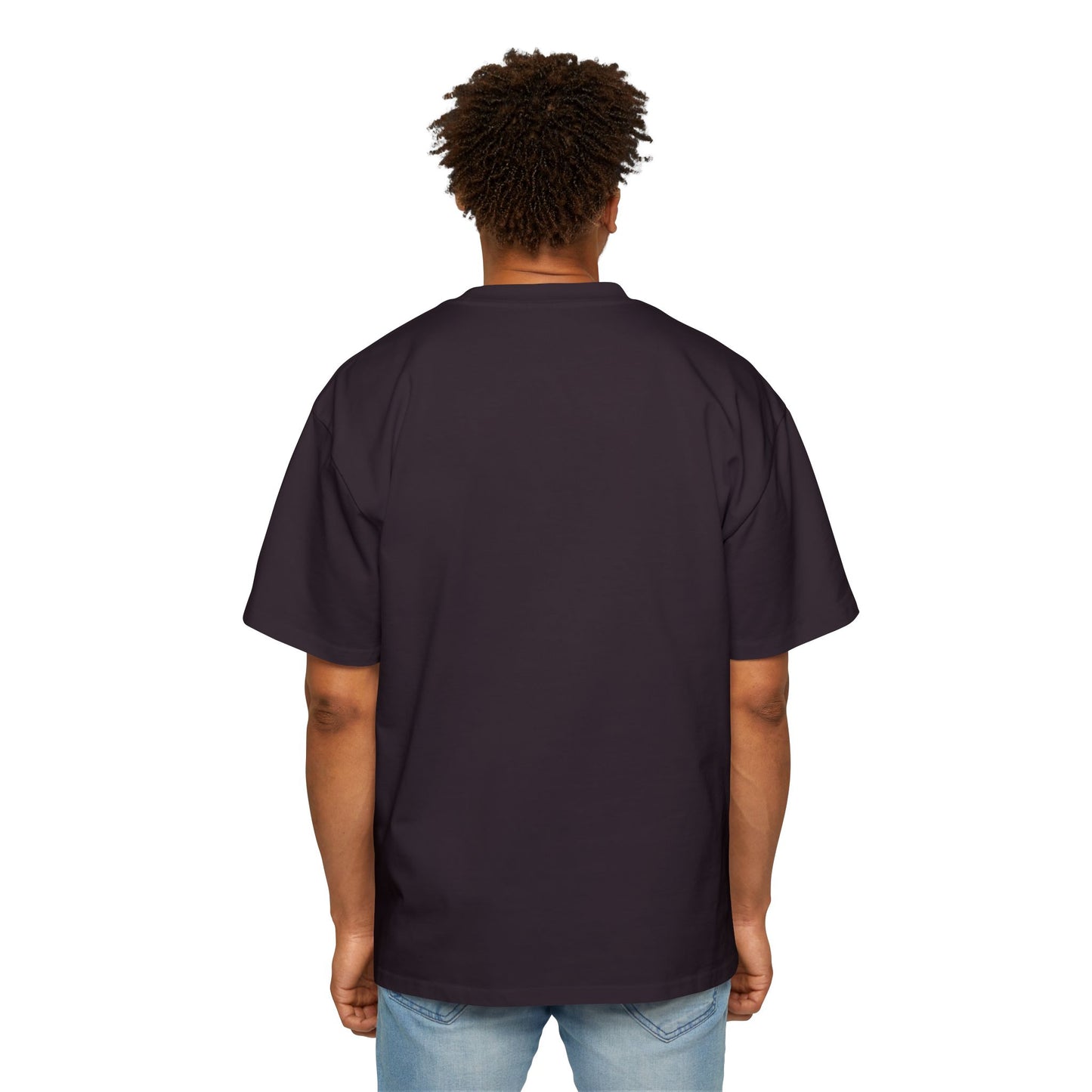Swasticoin Men's Heavy Oversized Tee with Eye-Catching Design | Casual Wear, Graphic Tee, Street Style, Unisex Fashion, Gift Idea