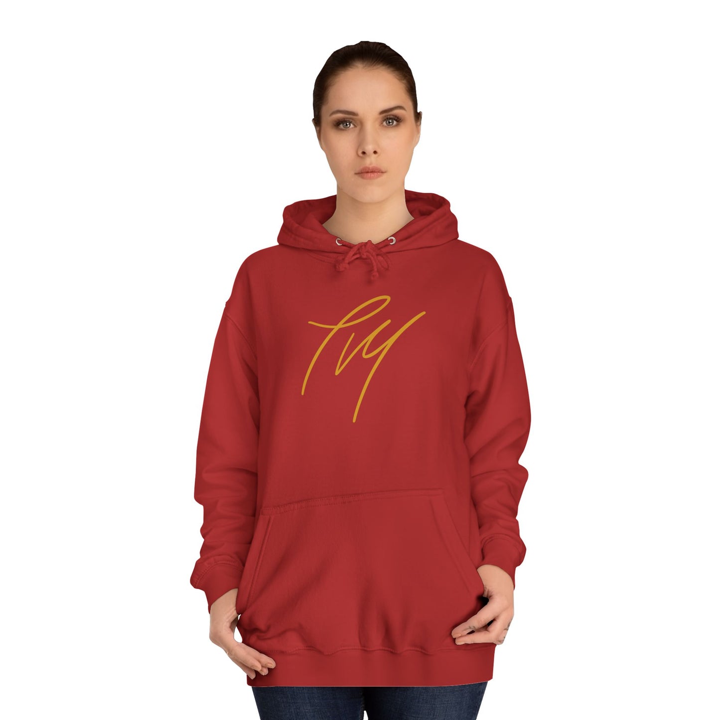 Trench Merch TM Stylish Crown Pull Over Hoodie - Perfect for Students, Campus Wear, Cozy Gifts, Unisex Sweatshirt, Trendy Apparel for Graduates