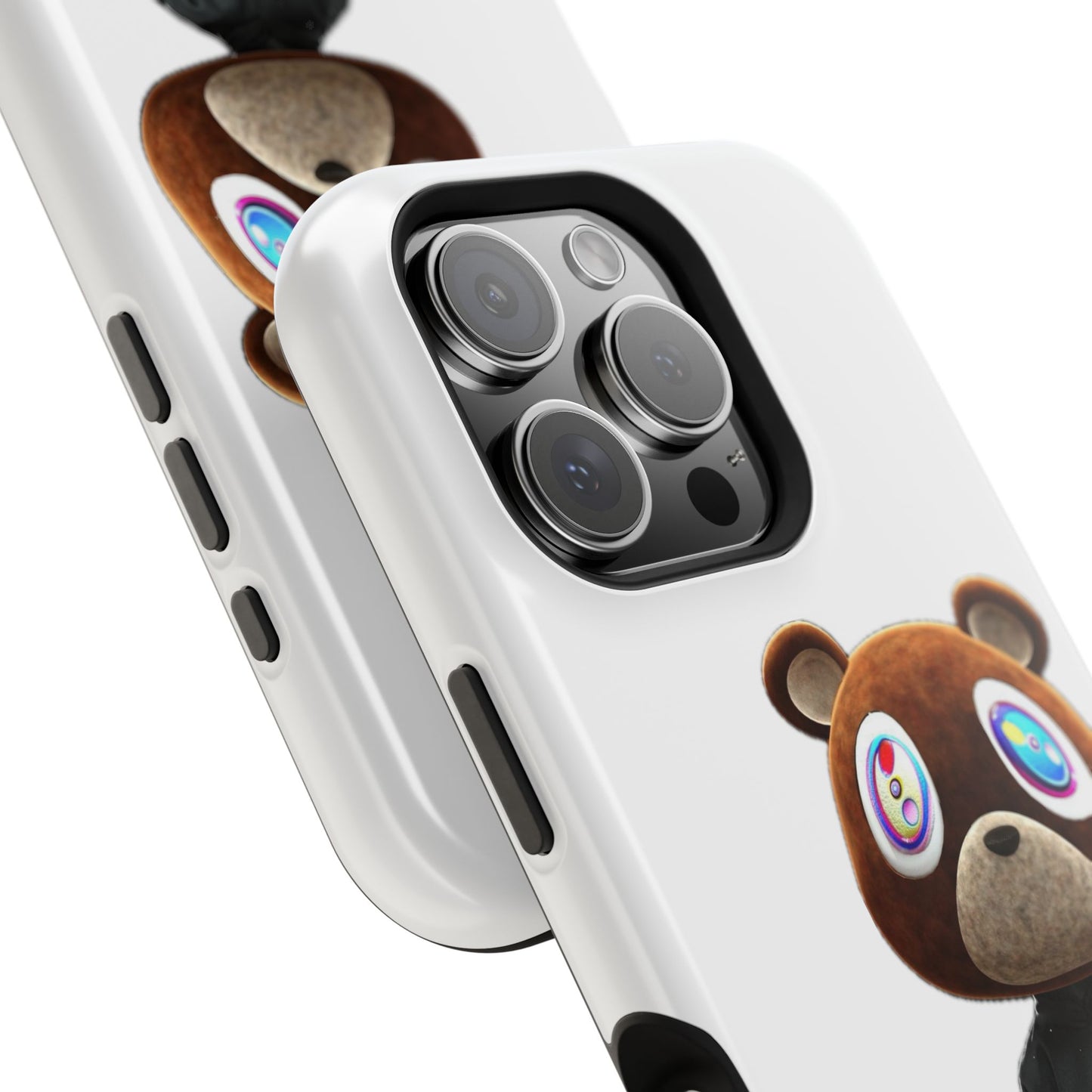 Ye Bear Character Magnetic Phone Cases, Fun Gift, Unique Phone Accessory, Trendy Tech, Personalized Style, Everyday Use