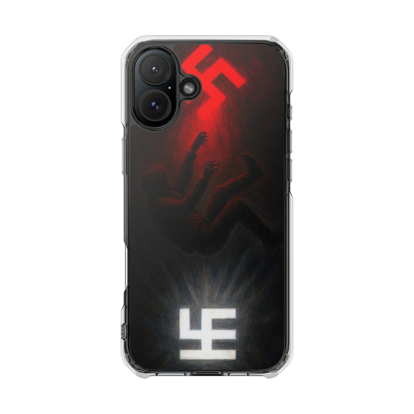 Swasticoin Dynamic Magnetic Phone Case, Unique Design, Rugged Protection, Smartphone Accessories, Personalized Gifts, Tech Enthusiasts