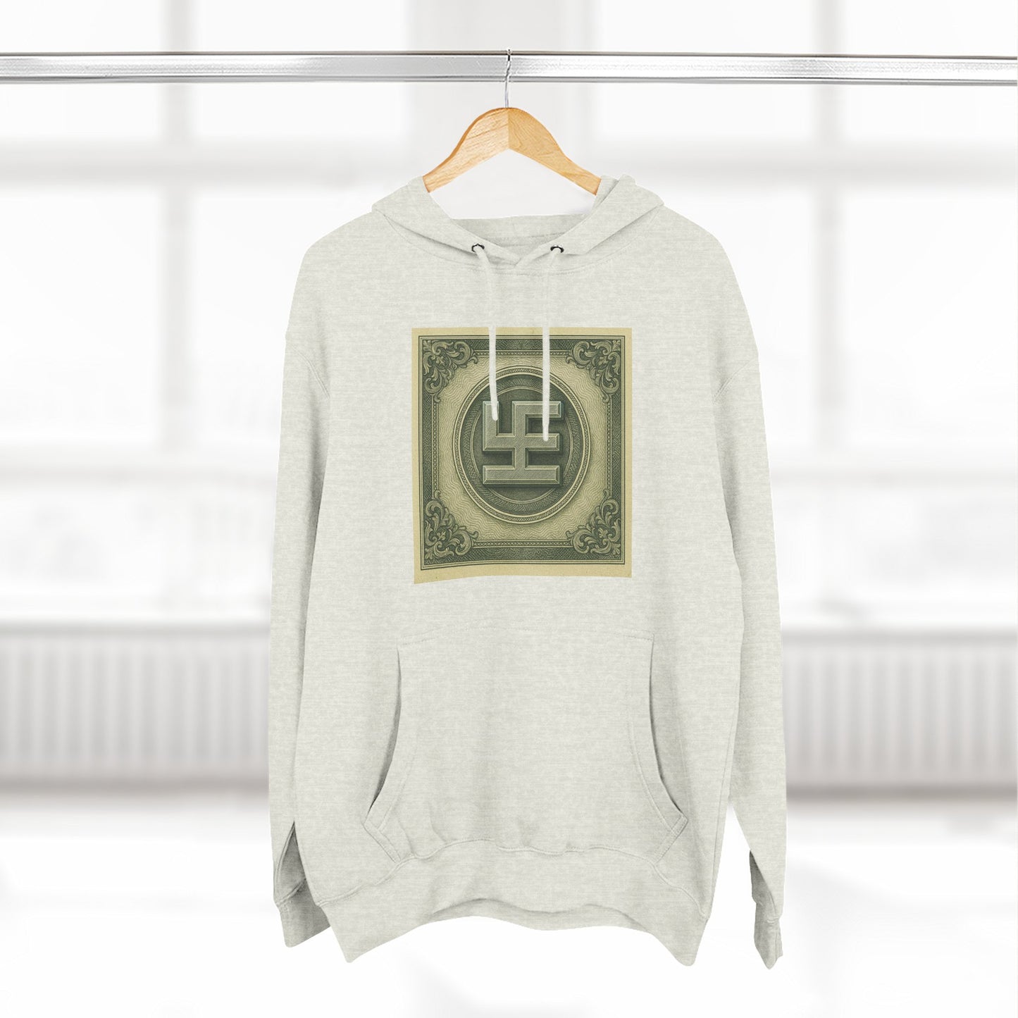 Swasticoin Cozy Three-Panel Fleece Hoodie - Ideal for Casual Days, Layering, and Gift Giving | Perfect for Home, Travel, and Outdoor Use
