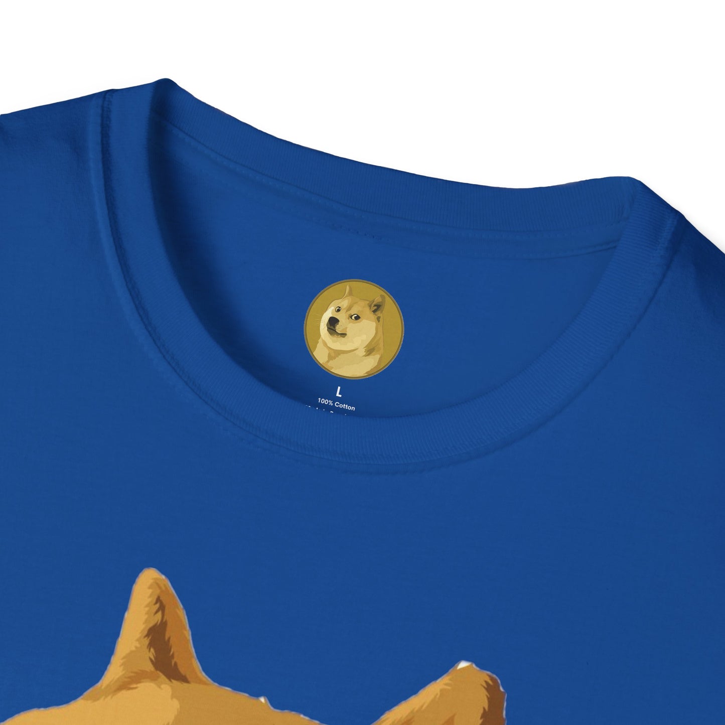 Doge Lover Unisex T-Shirt, Funny Pet Tee, Cute Graphic Tee, Casual Wear, Gift for Dog Owners, Birthday Gift, Relaxed Fit