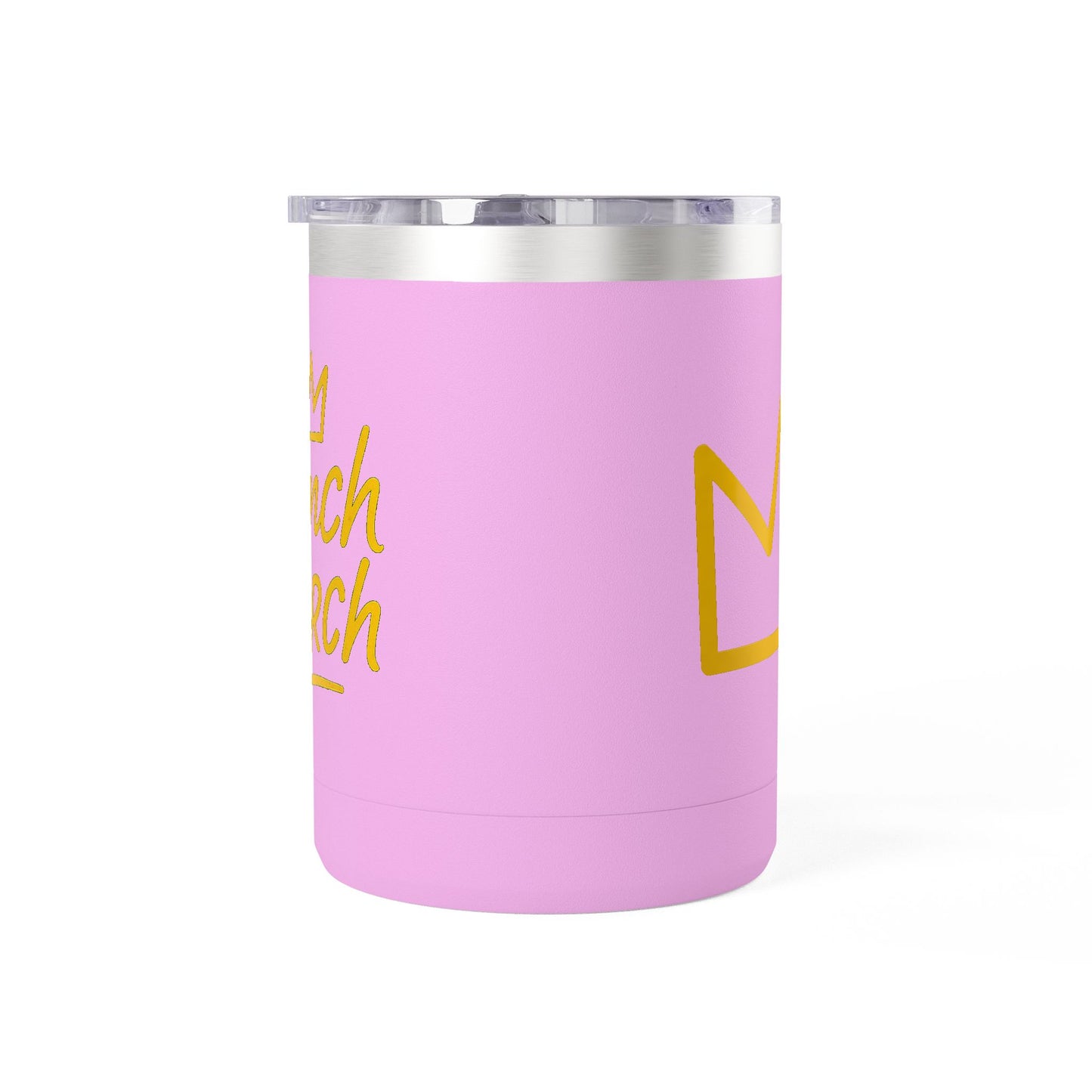 Trench Merch Crown Coffee Mug Tumbler, Perfect for Beach Lovers, Gifts for Friends, Summer Getaways, Adventure Travel, Crown Design