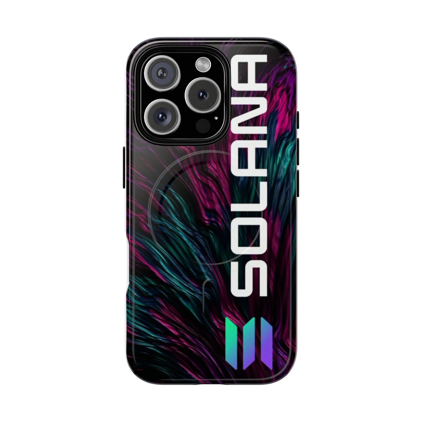 Solana Tough Magnetic Phone Case | Stylish Protection, Unique Art, Gift for Tech Lovers, Phone Accessory, Modern Design