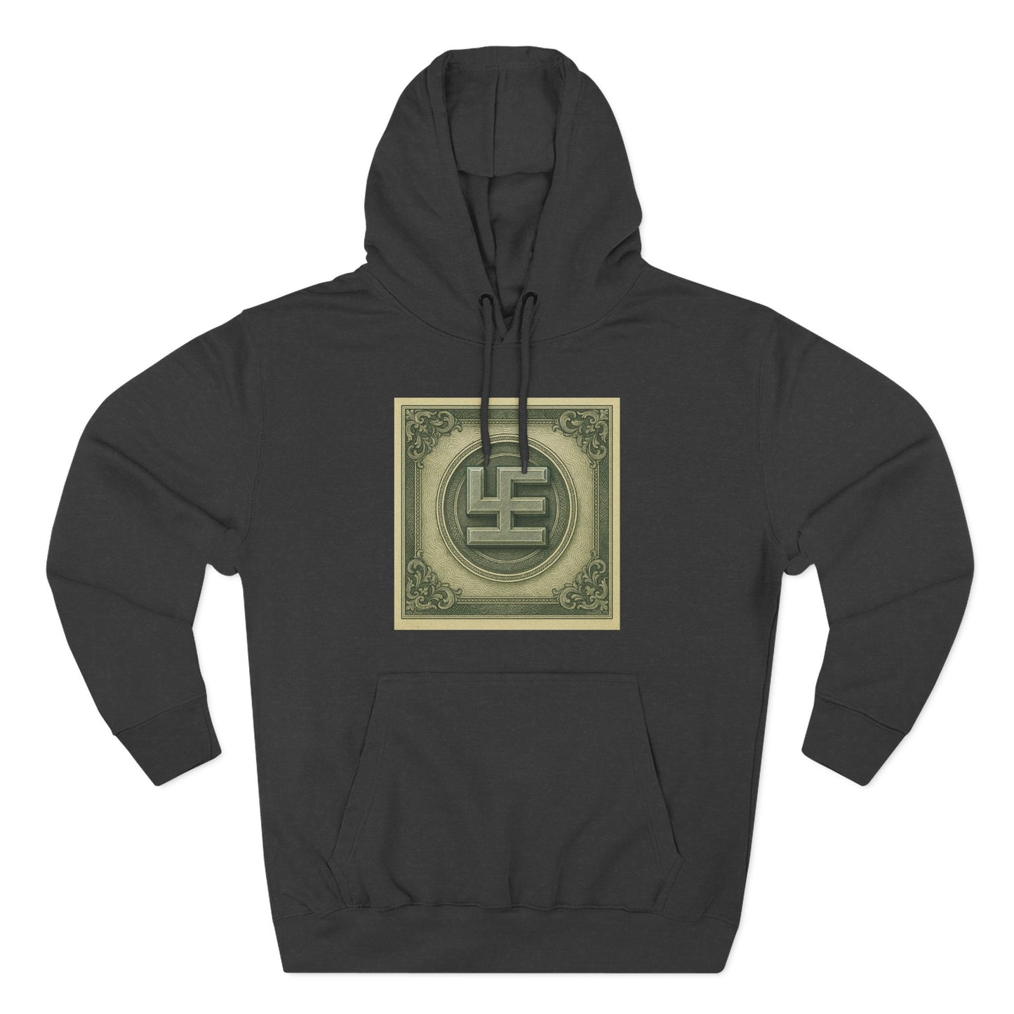 Swasticoin Cozy Three-Panel Fleece Hoodie - Ideal for Casual Days, Layering, and Gift Giving | Perfect for Home, Travel, and Outdoor Use