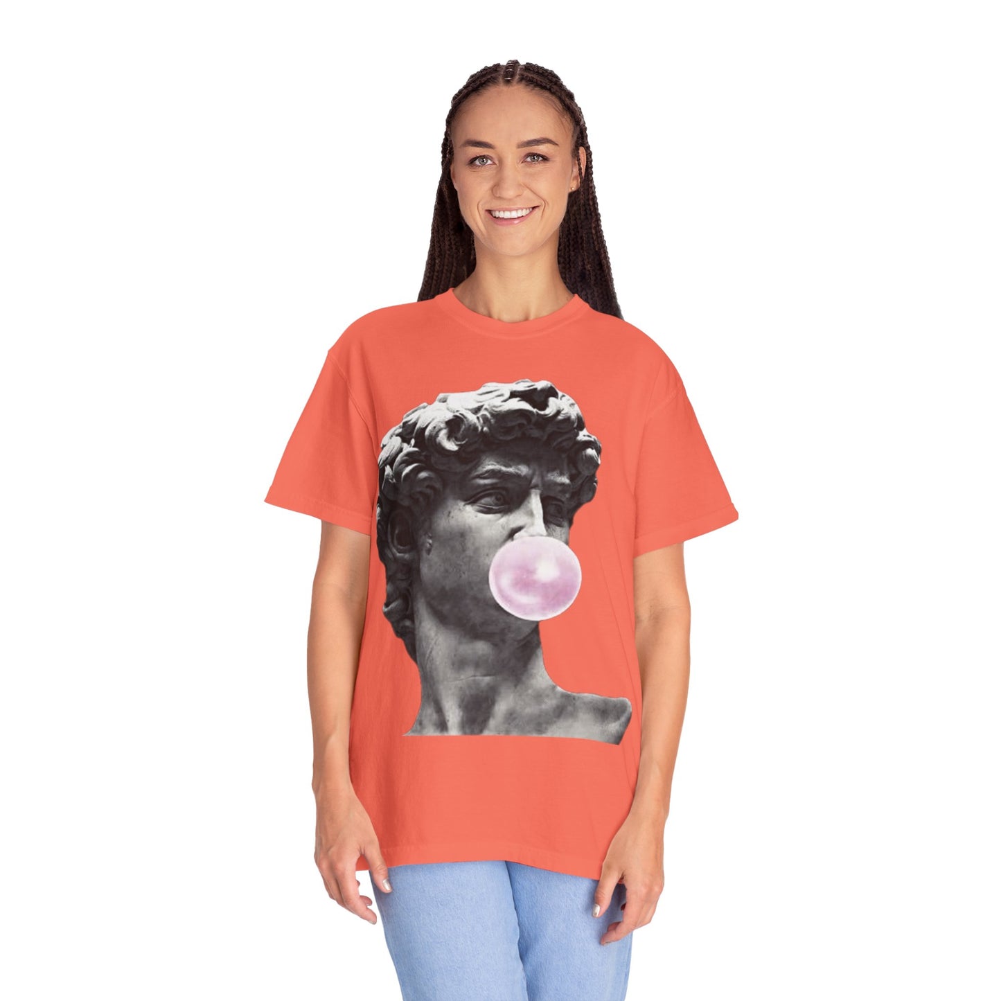 @ye Bubblegum David T-Shirt | Trendy Unisex Tee, Art-Inspired Shirt, Casual Summer Wear, Gift for Art Lovers i