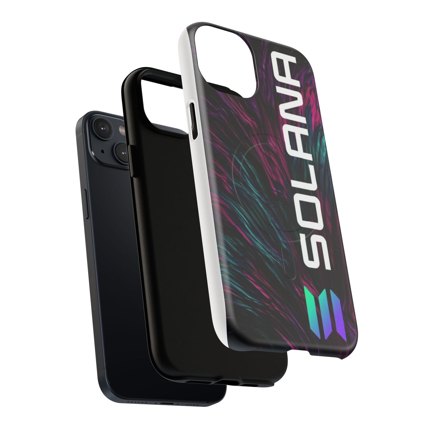 Solana Tough Magnetic Phone Case | Stylish Protection, Unique Art, Gift for Tech Lovers, Phone Accessory, Modern Design